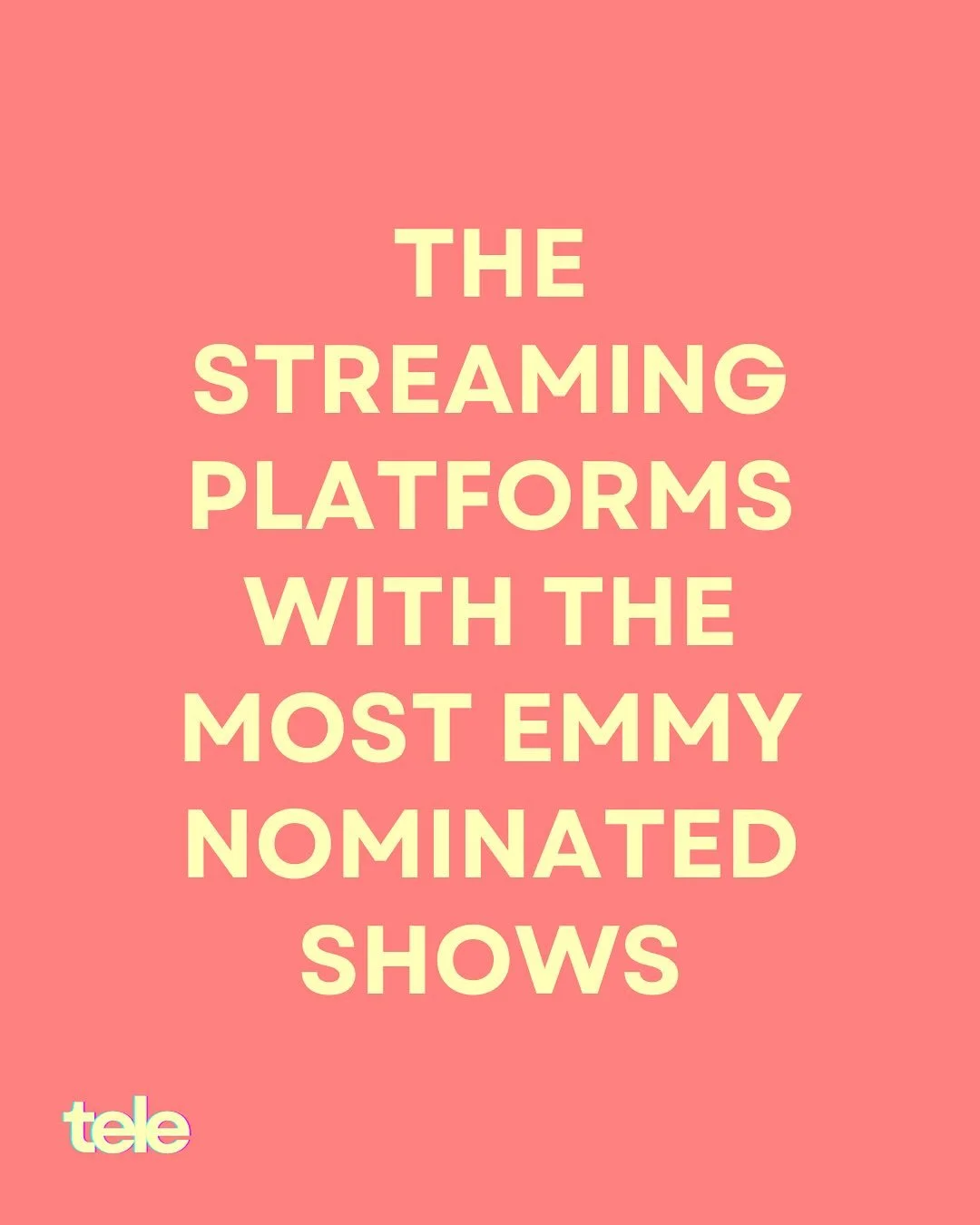Figuring out what network all these shows are on is way too hard in our opinion