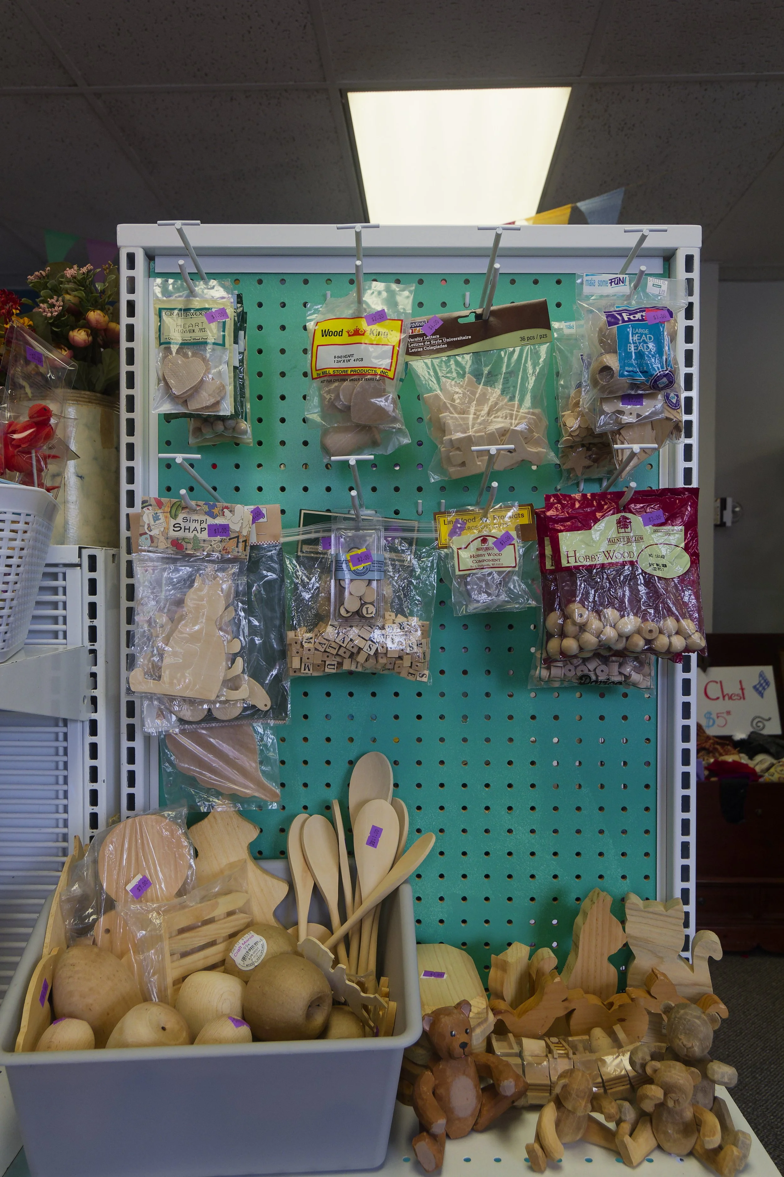 Scenes from the store