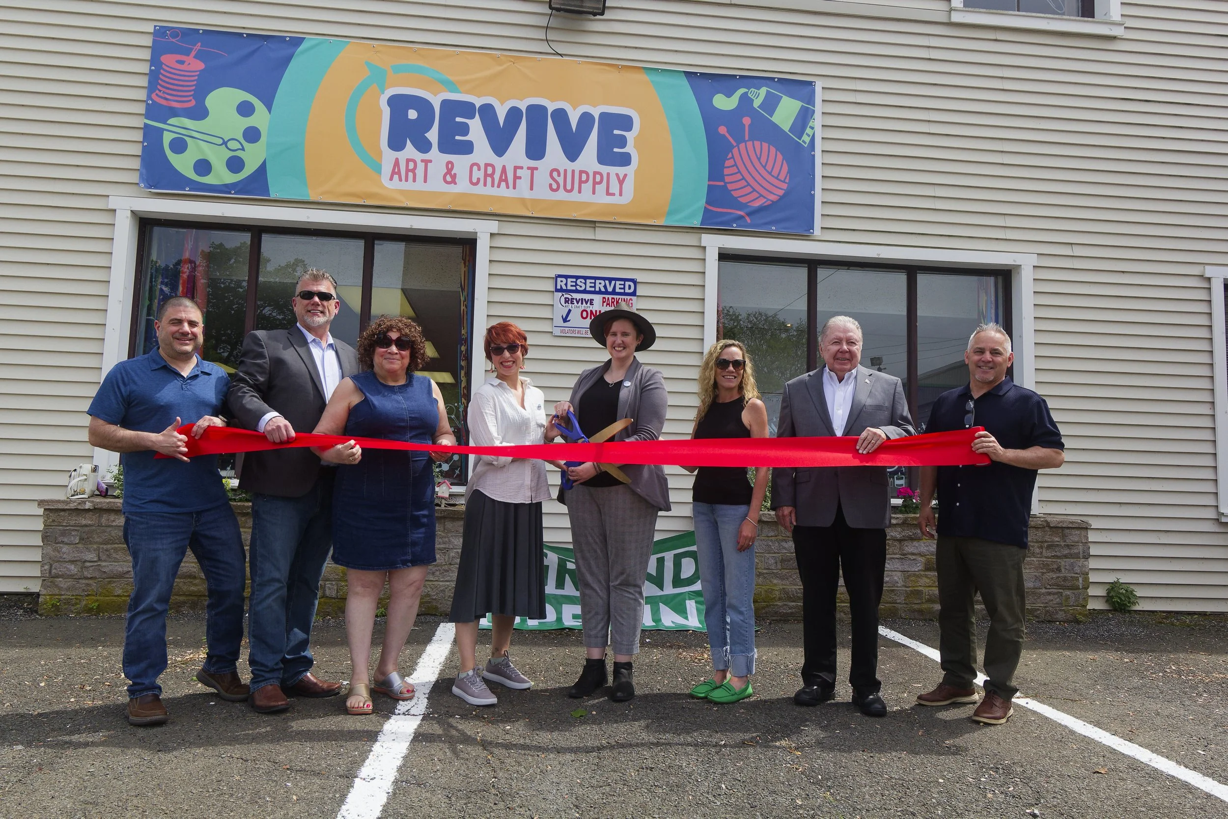 Ribbon Cutting - Before