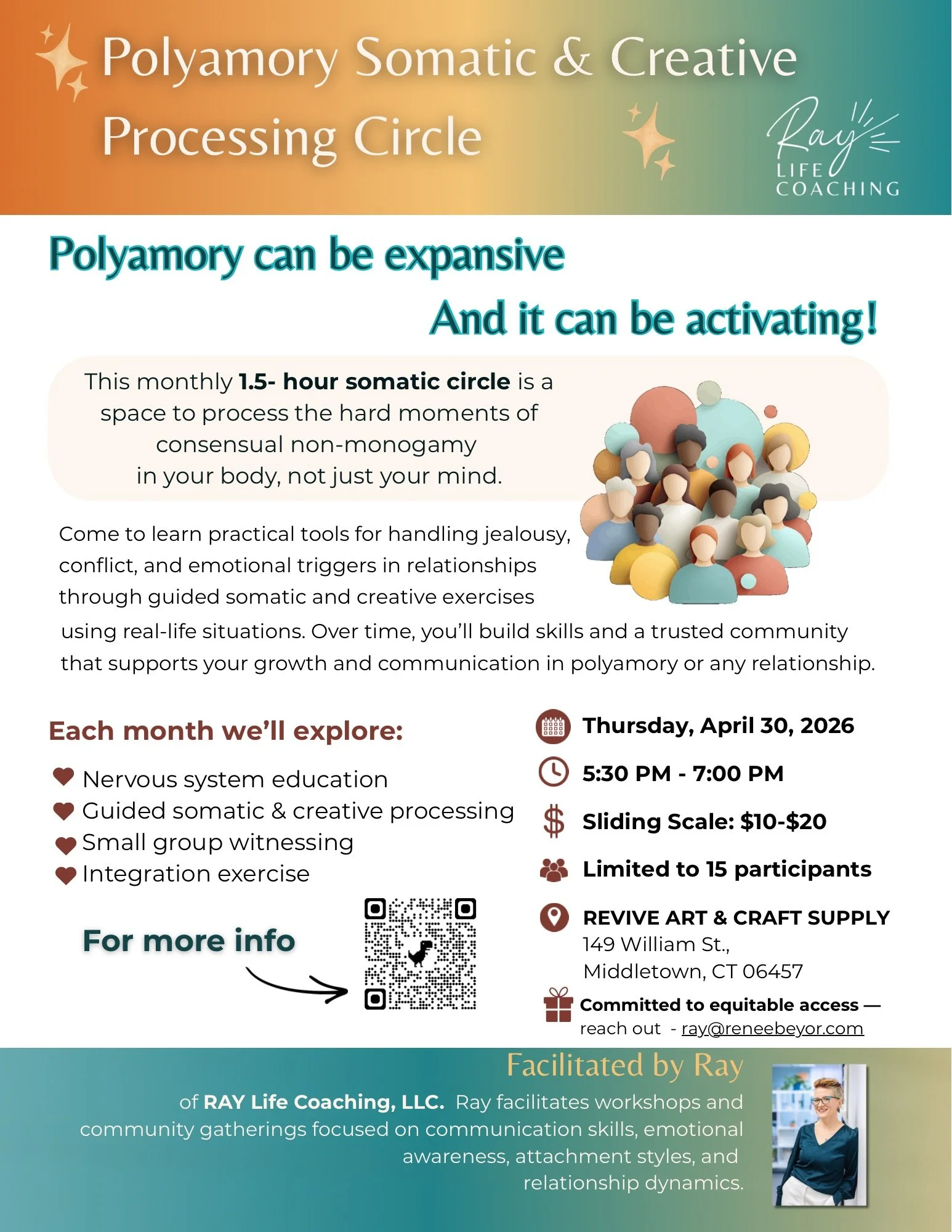 ✨ Polyamory Somatic & Creative Processing Circle✨ 