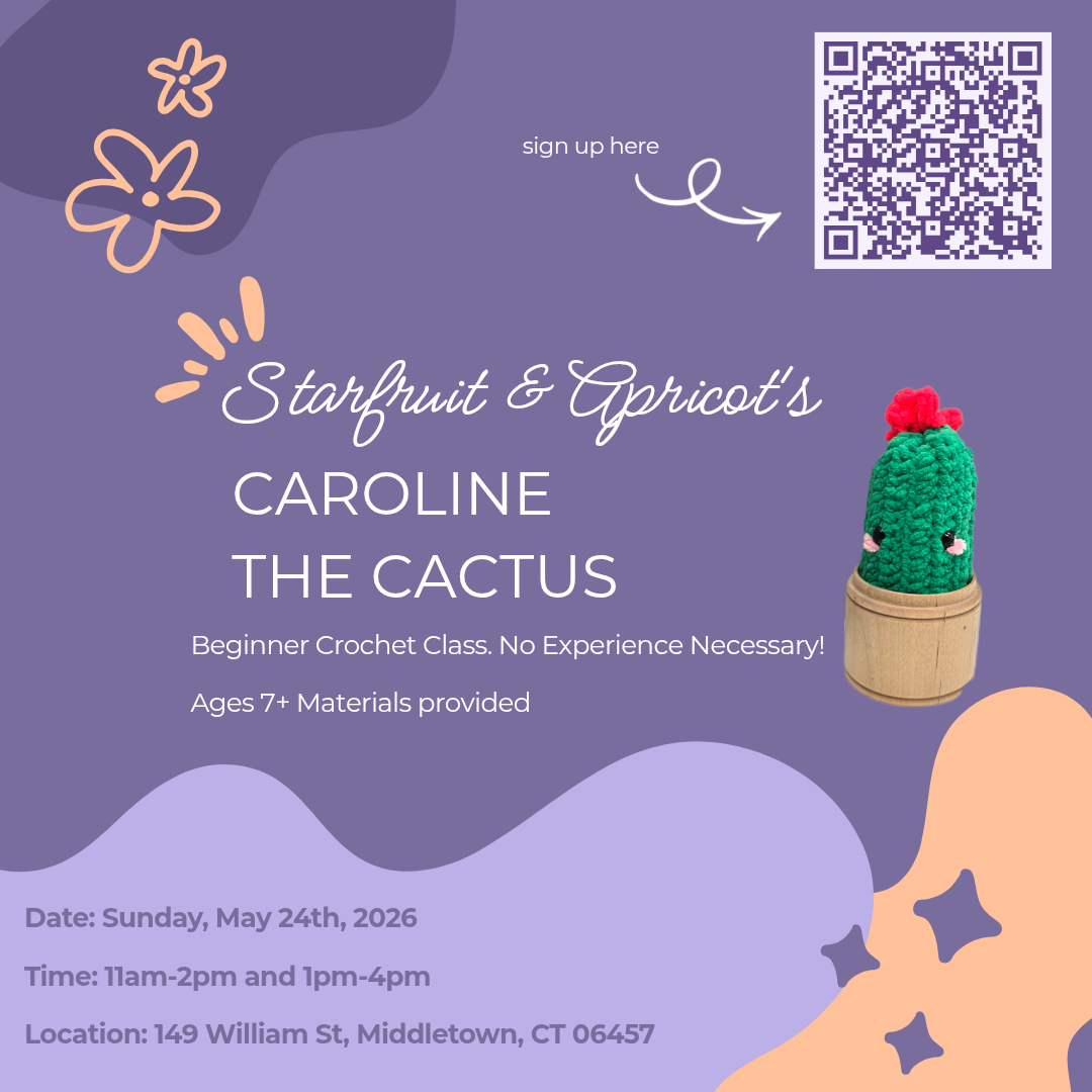 Beginners Crochet Class: Caroline the Cactus