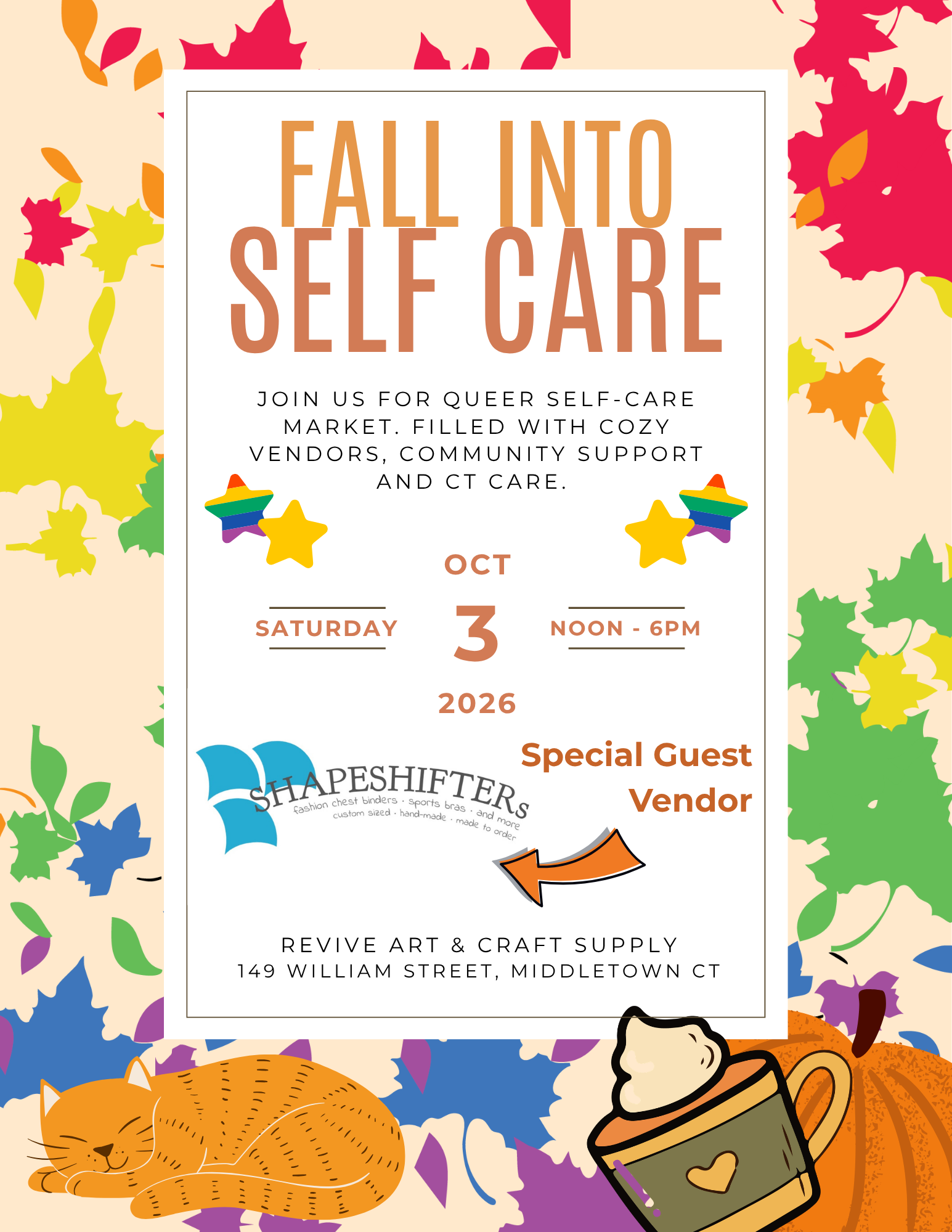 Fall into self care Queer resource fair