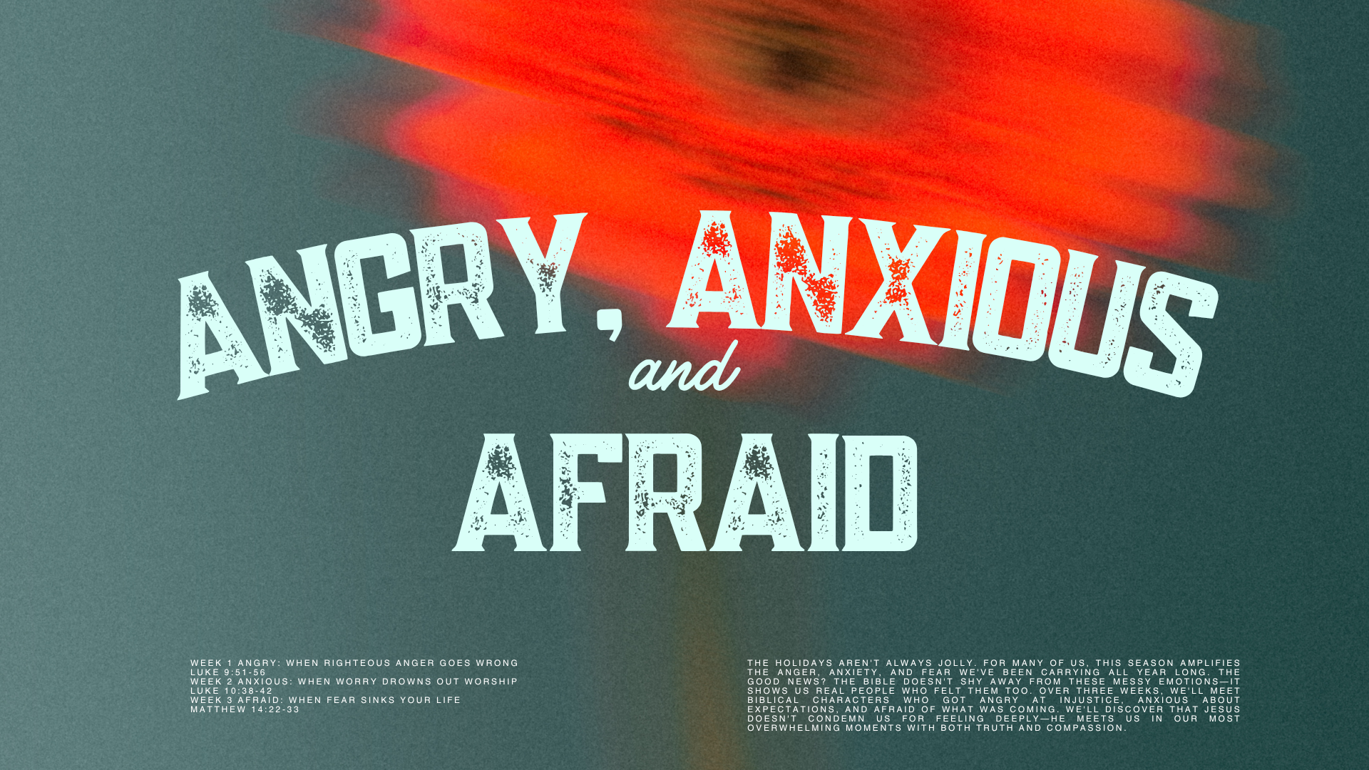      

 
    Day 1: Fear Doesn't Disqualify Faith    Devotional   Have you ever felt ashamed for being afraid? Maybe you've wondered if your fear means you don't have enough faith, or if God is disappointed in your anxiety. Here's some liberating tru