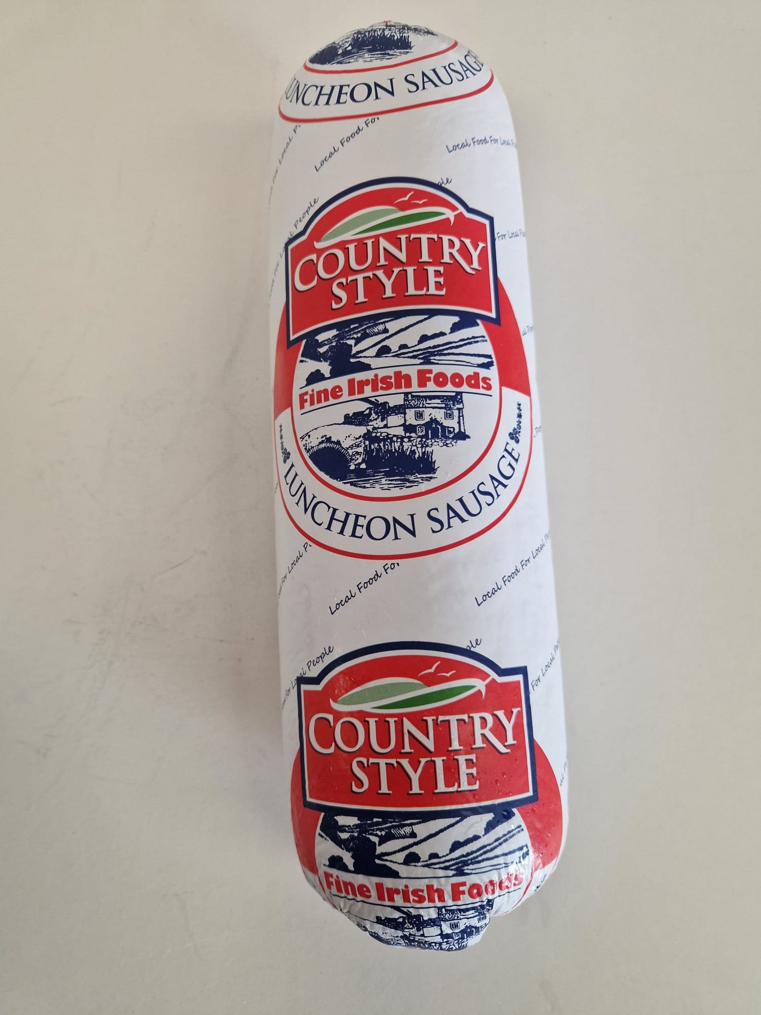 Country Style White Luncheon Roll 2.27kg - Product Code: CL002C