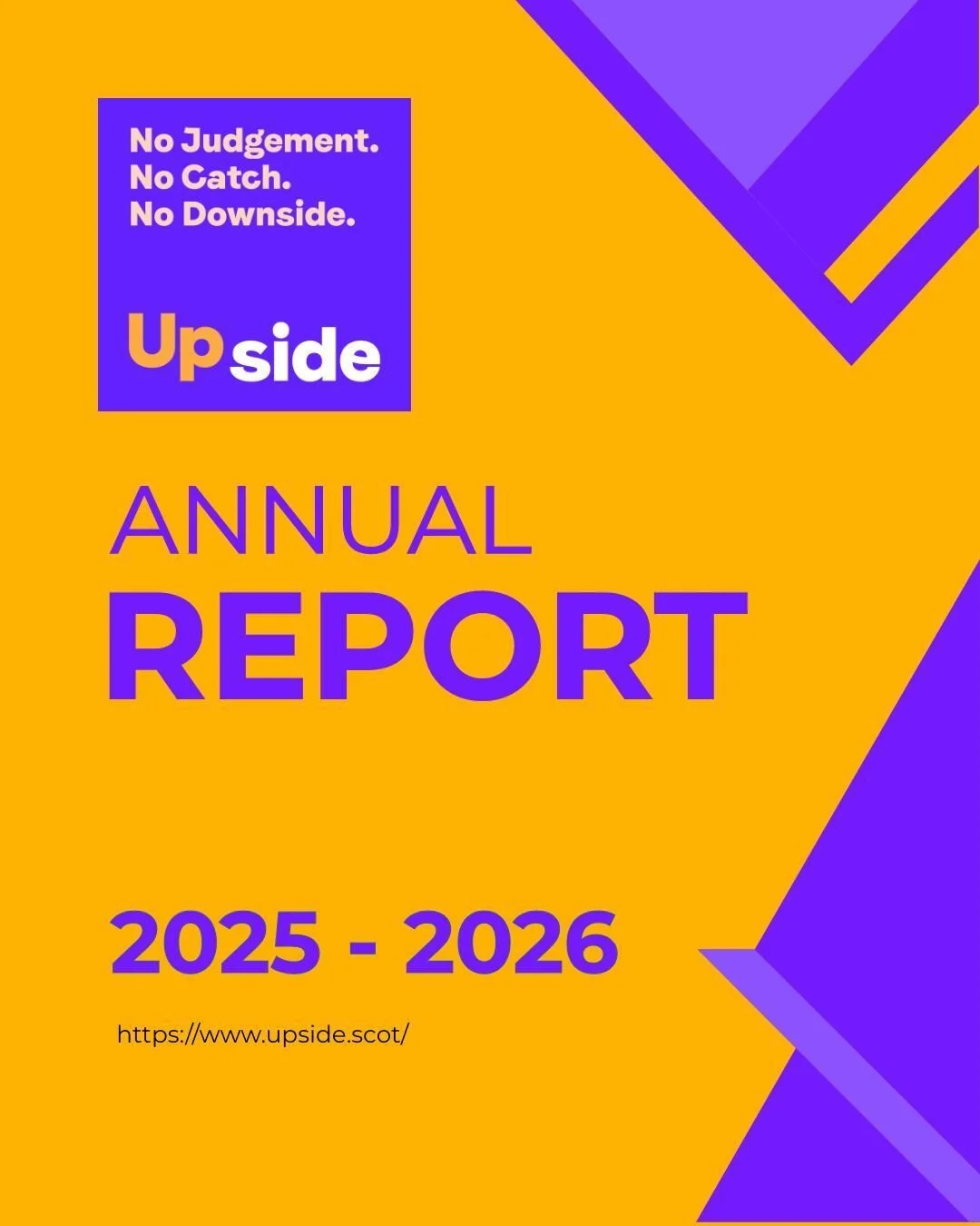 Our first Annual Report is here!!
Since launching on the 1st April 2025, Upside has been helping people across Scotland transition from short-term custody or remand to community life, offering practical and emotional support. The Annual Report gives 