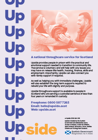 Upside family support leaflet US8