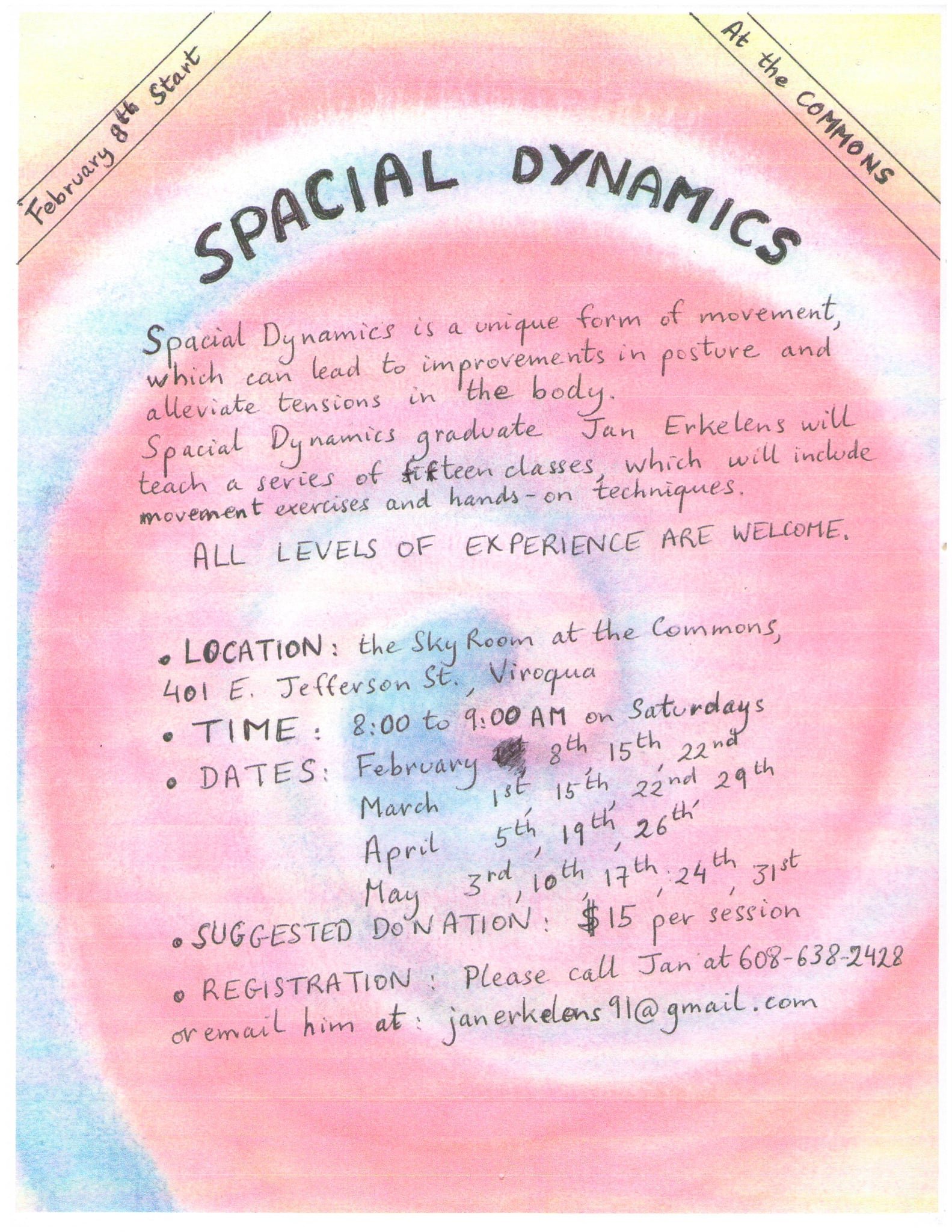 Spacial Dynamics