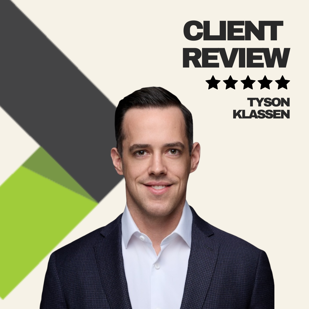 Client Testimonial with Tyson Klassen