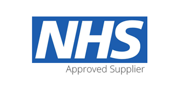 NHS logo with 'Approved Supplier' text underneath
