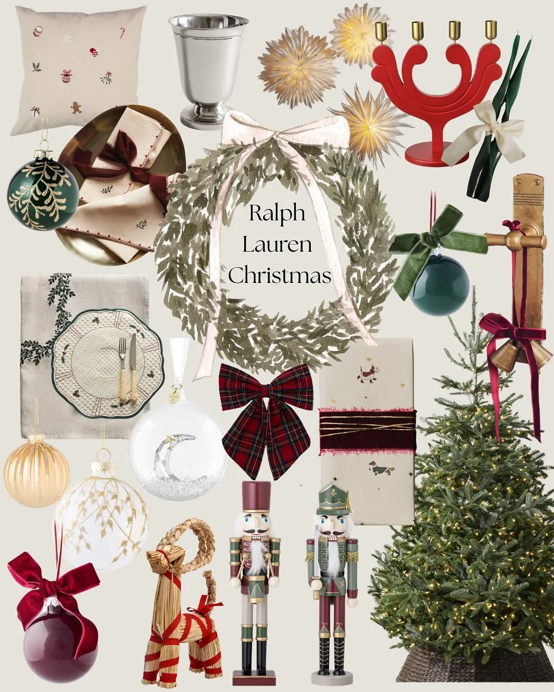 A little inspiration for your Ralph Lauren inspiring Christmas but with a hint of Scandinavian, because that&rsquo;s just how we do it over here 🤍✨ 

Comment below for any links and I&rsquo;ll send them over right away 🤩 

Or are you just waaay too