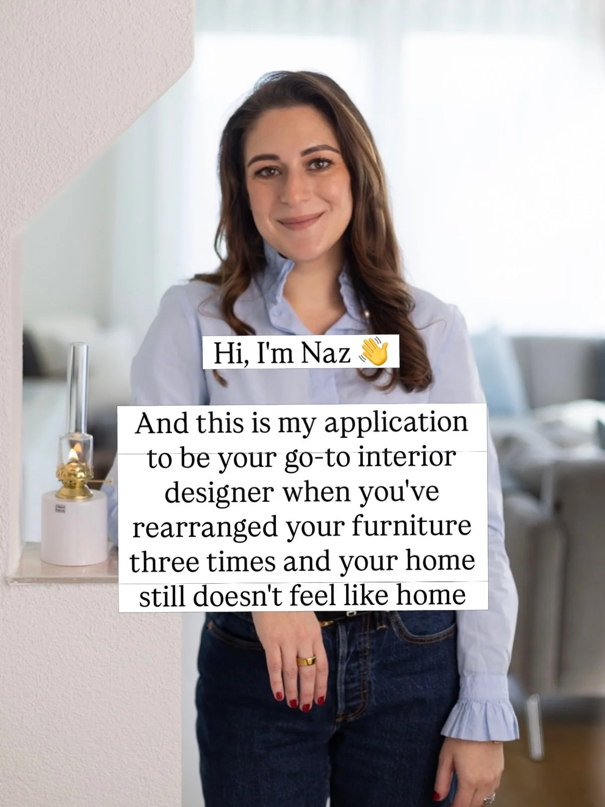 If you&rsquo;ve moved the sofa, changed the cushions, bought the lamp, and your home still doesn&rsquo;t feel like you, follow along. 

I work with expats and homeowners in Switzerland (and beyond) to make their spaces finally click. No more overwhel