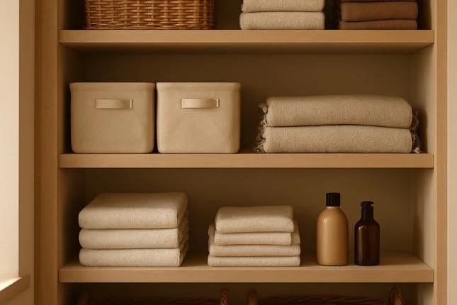 Open Shelving: Ideal for baskets, boots or everyday grab-and-go items.