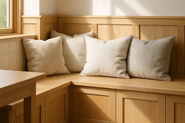 Integrated Bench Seating: Perfect for boot rooms or under windows.