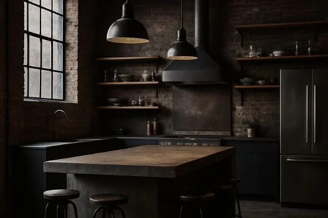 Industrial: Raw materials, exposed features, and a bold, open-plan feel.