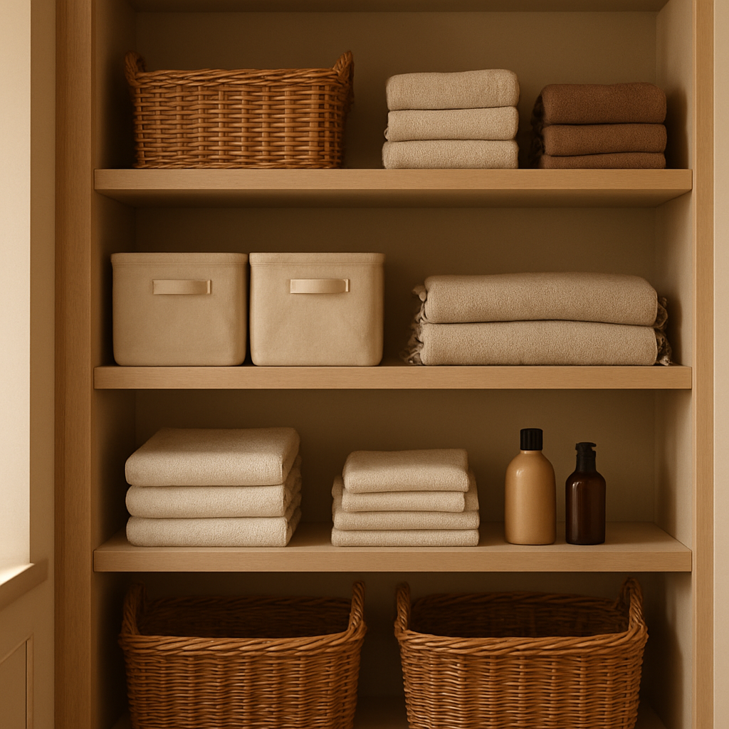 Open Shelving: Ideal for baskets, boots or everyday grab-and-go items.