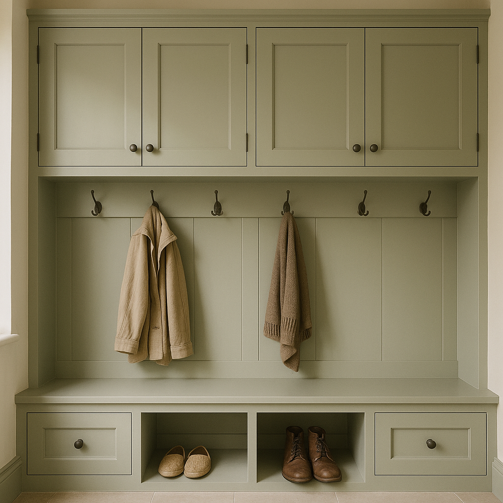Shaker Doors: A timeless frame detail — great for boot rooms and alcoves.