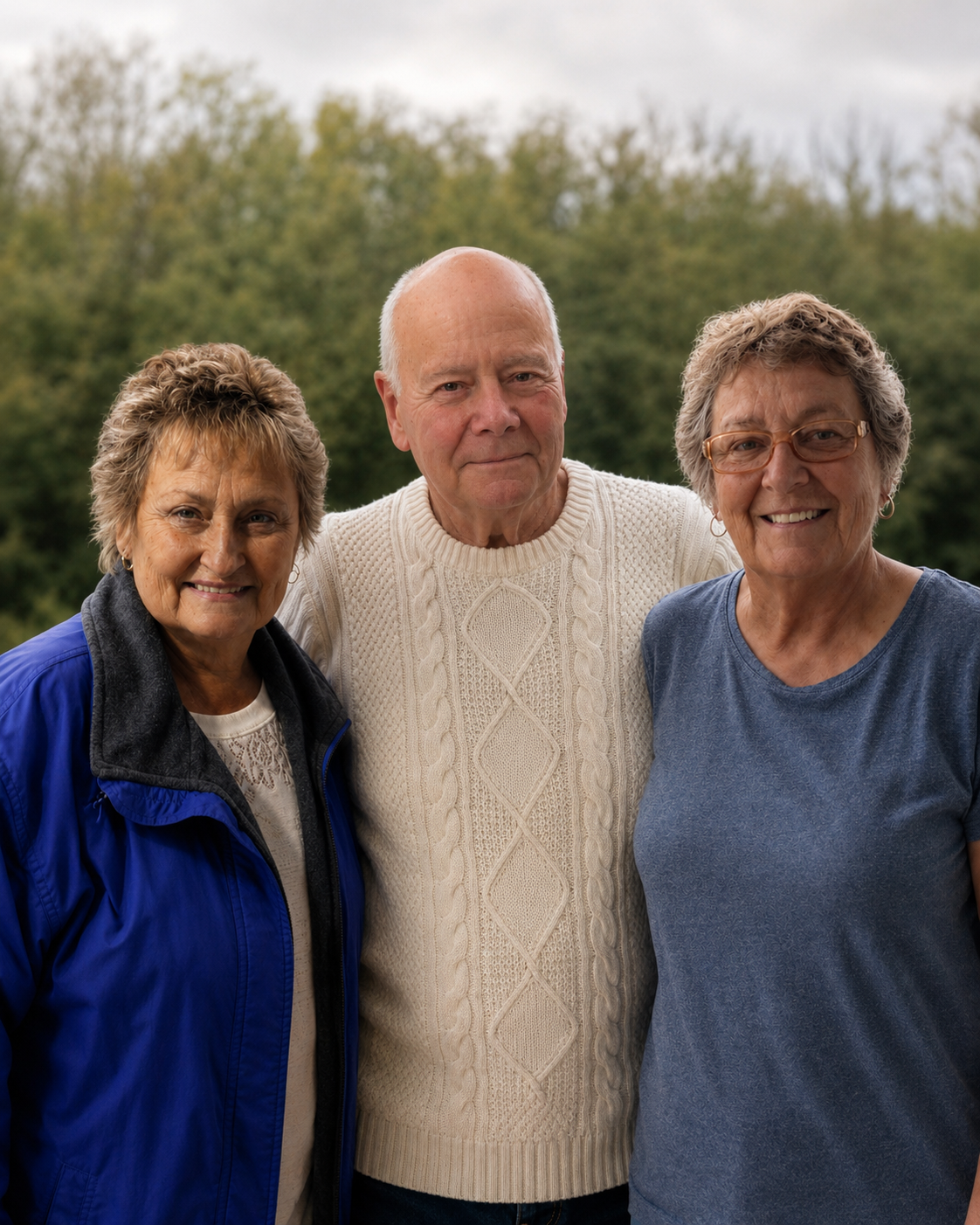 Carol, Cathie, and George's 80th Birthday Bash