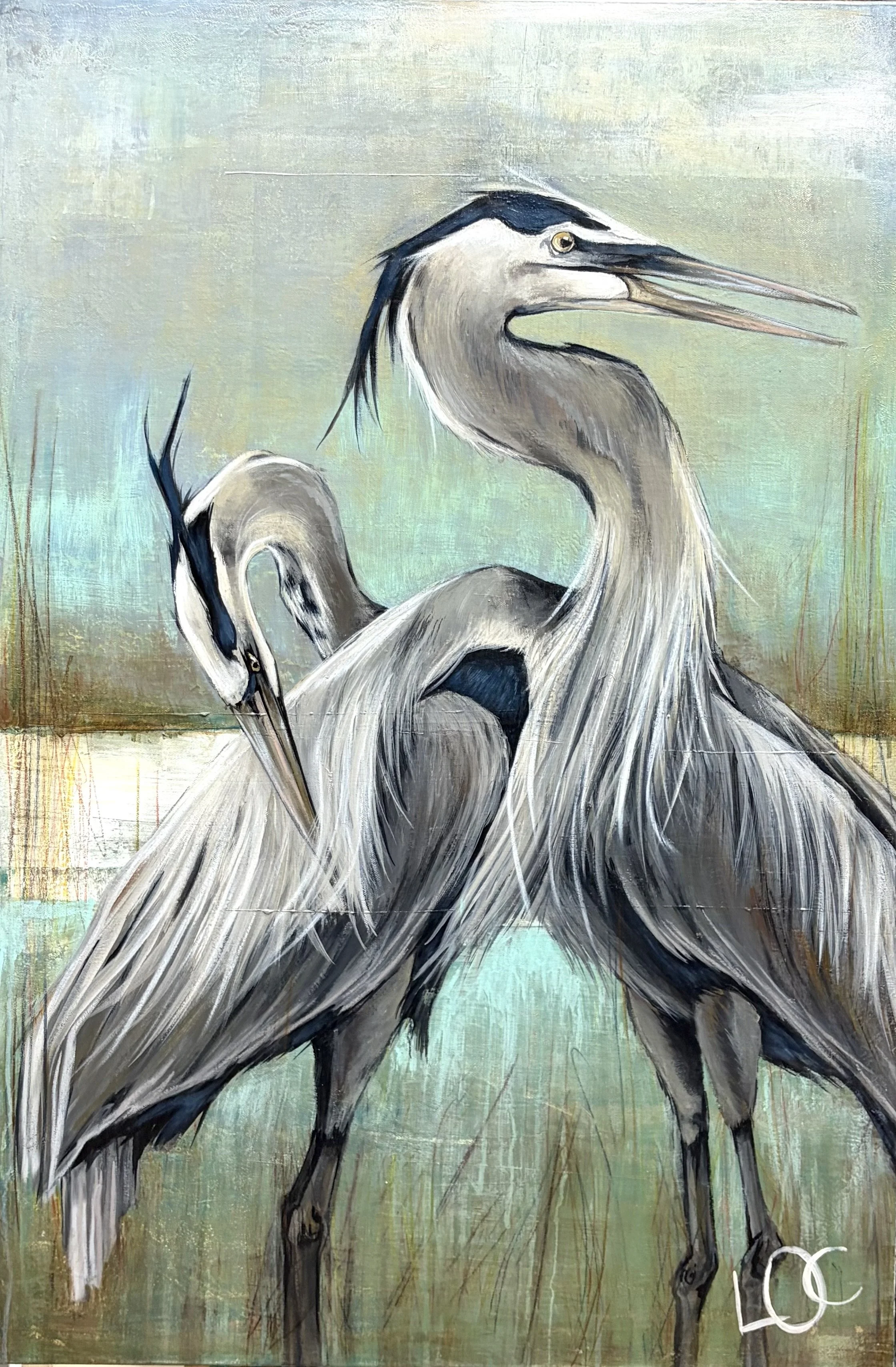 24"x36" - Mixed Media on Canvas - $900.00