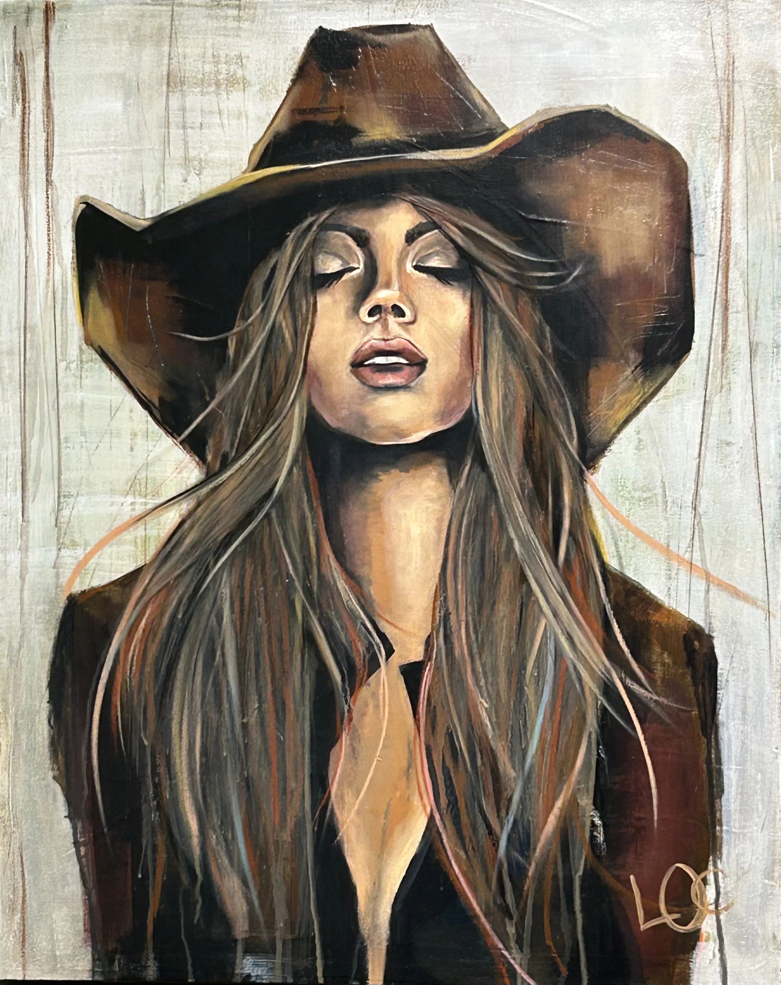 24"x30" - Mixed Media on Canvas - $800.00