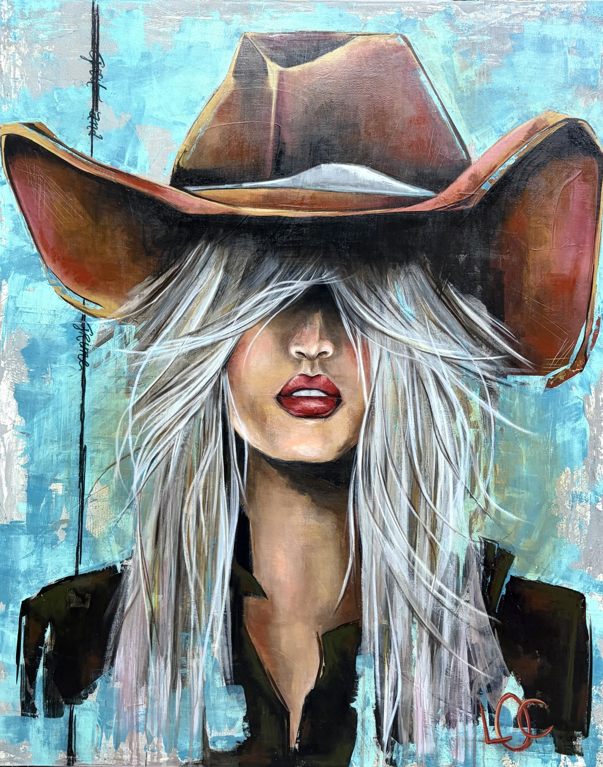 48"x60" - Mixed Media on Canvas - $2800.00