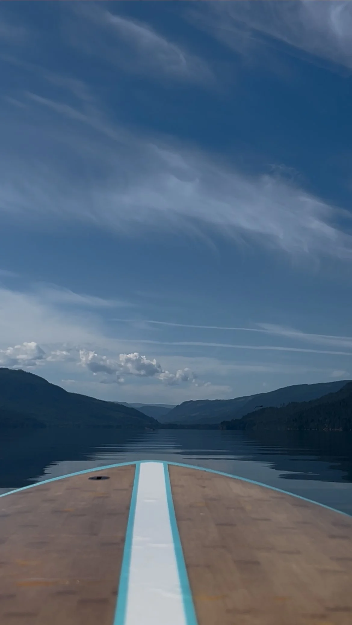 Okanagan Lake and mountain views