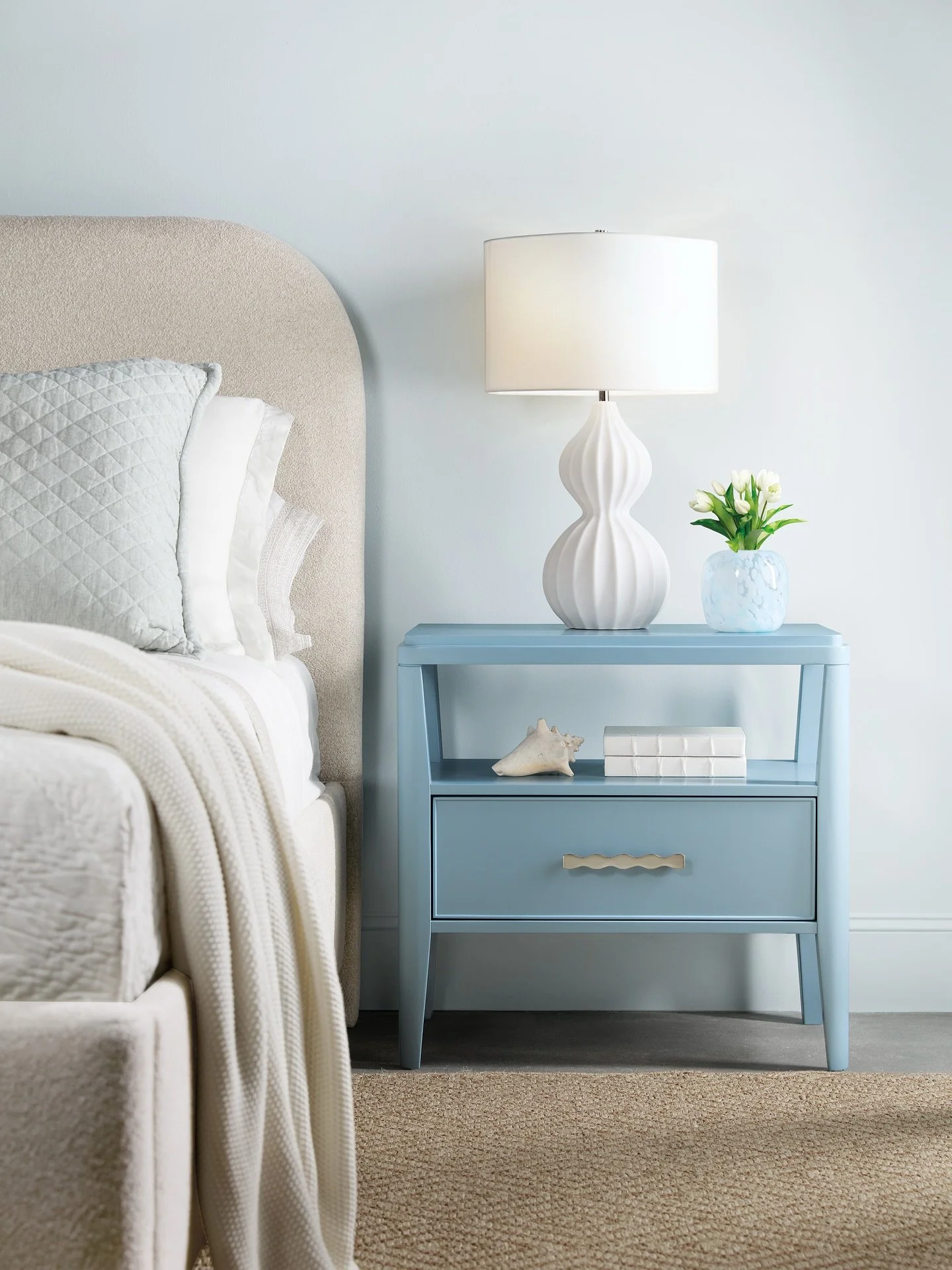 33 days until High Point Market doors open! The Bridget Bed and Sola Nightstand may have been the new kids last market, but they&rsquo;re already classics in the making. 🛏️✨

#HighPointMarket #CommerceAndMarket #BridgetBed #SolaNightstand #BedroomDe