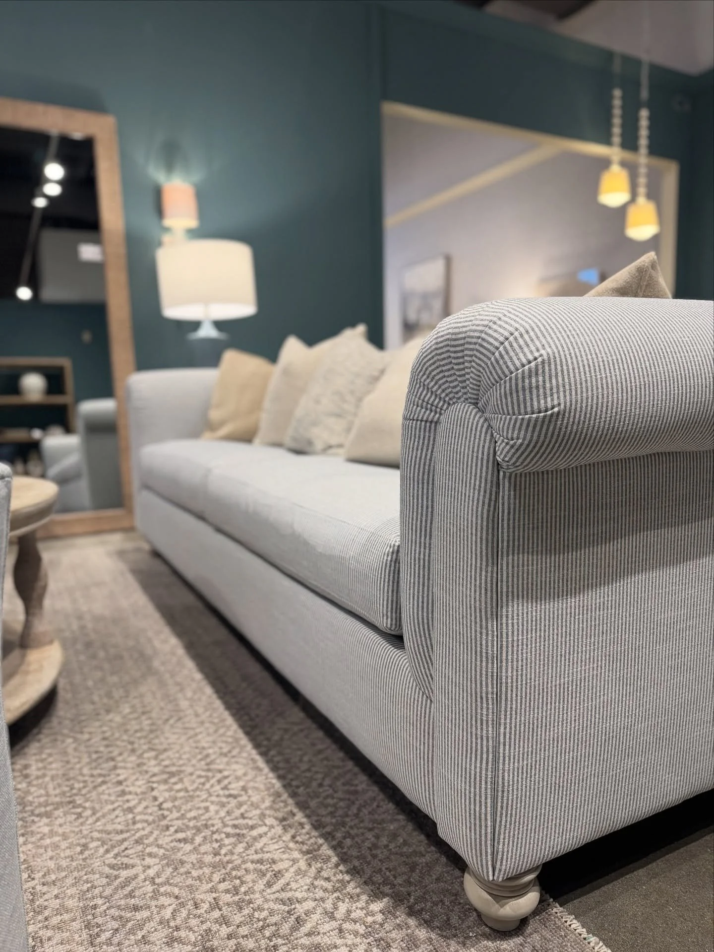 The Marcello Sofa made a stylish statement at High Point Market &mdash; effortlessly relaxed in a casual striped fabric that feels both fresh and refined.

#MarcelloSofa #HfCustom #HookerFurnishings #HighPointMarket #HPMKT #HFChicago #DesignInspirati