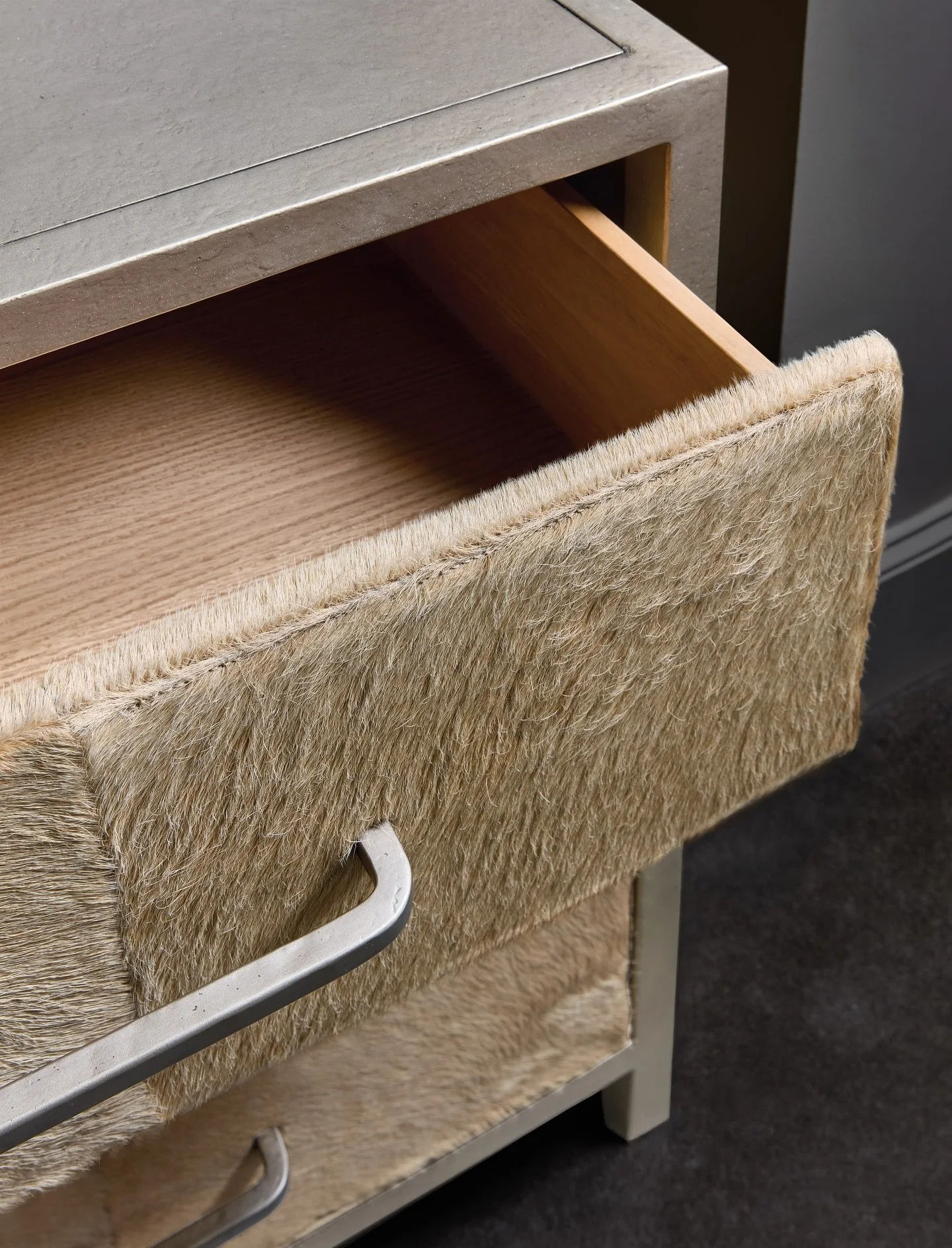 Holy cow&hellip; literally. This chest isn&rsquo;t shy, boring, or basic. Hair-on-hide drawer fronts give this piece major character (and a great conversation starter).

#HolyCowChest #StatementFurniture #HairOnHideStyle #NoteworthyFind #HookerFurnit