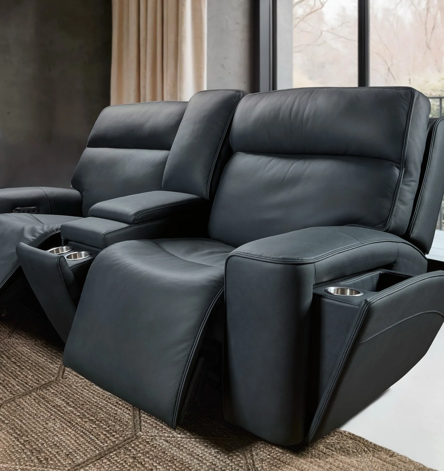 Kick back your way. The Riverton Reclining Series brings comfort home with smooth reclining, gentle rocking, and smart hidden cupholders and storage&mdash;because the best seats are designed for real living.

#RivertonReclining #HookerUpholstery #Rec