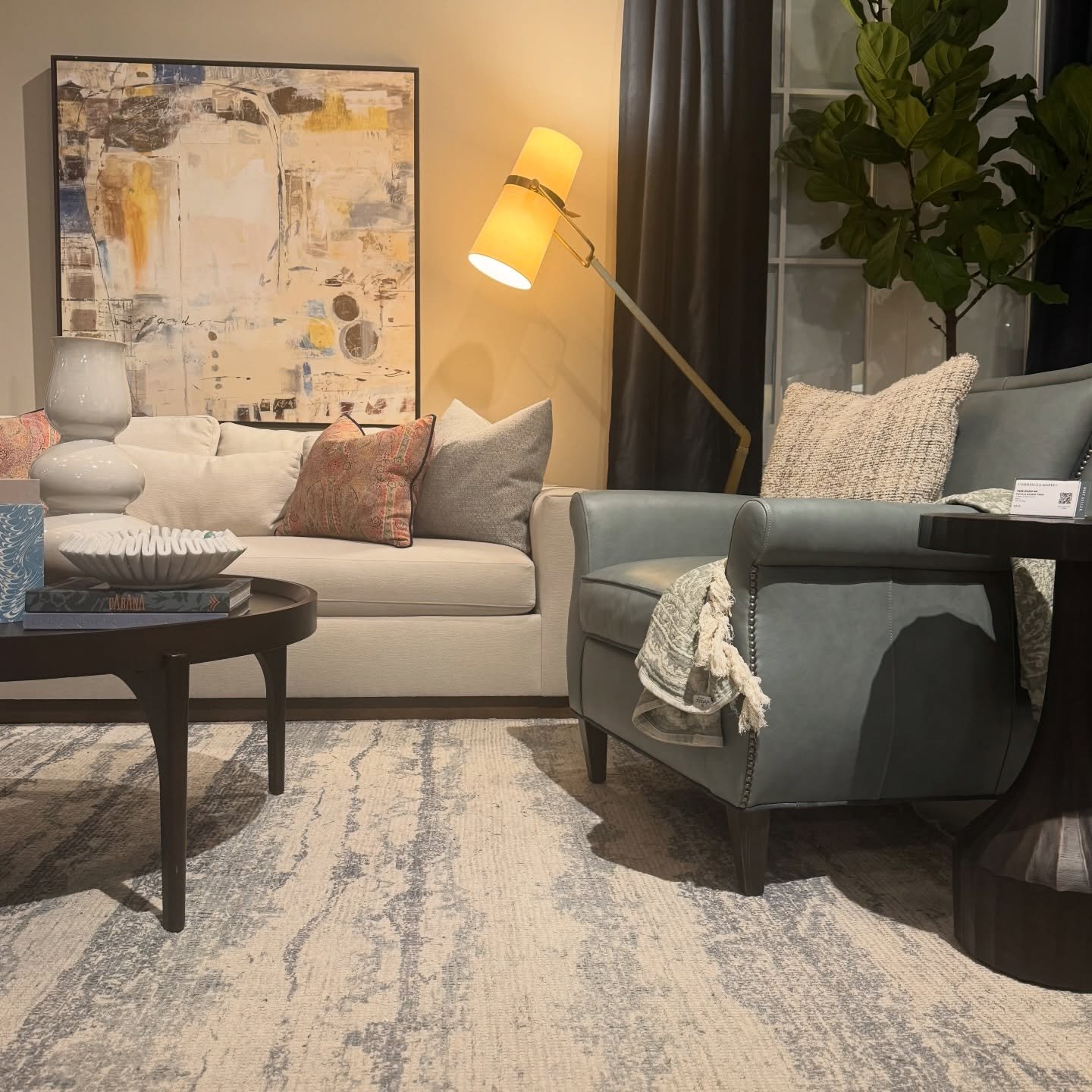 A home that feels collected, not constructed.
In the Hooker Furnishings showroom, our showhouse is designed to feel real&mdash;layering pieces across our brands to create a lived-in, thoughtful story. It&rsquo;s a true expression of collected living,