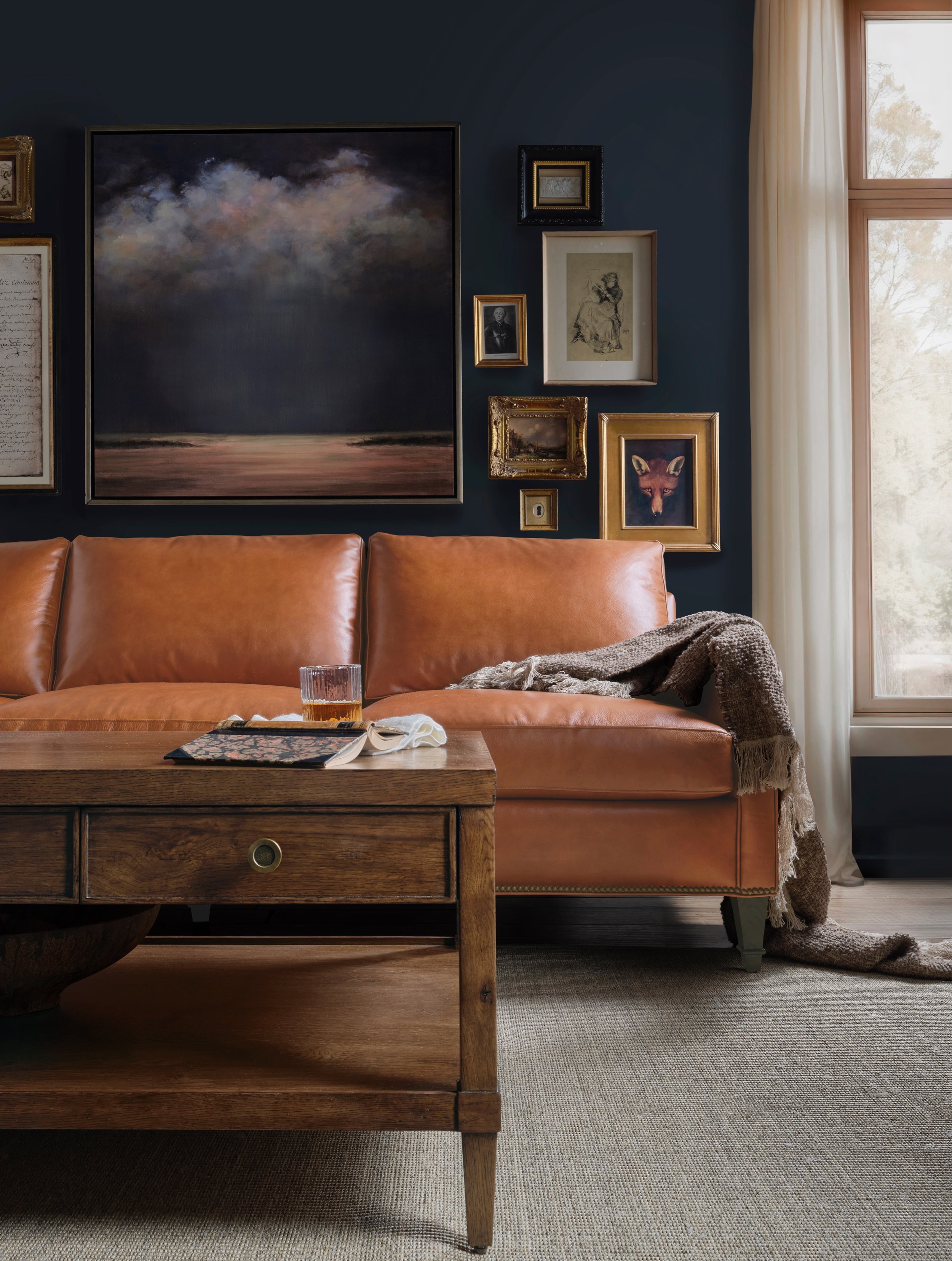 The Barbour sofa brings a clean, tailored look with the comfort to match. Shown in leather, but also available in fabric and offered in three sizes &mdash; 7&rsquo;, 8&rsquo;, and 9&rsquo; &mdash; making it easy to find the right fit for your space.
