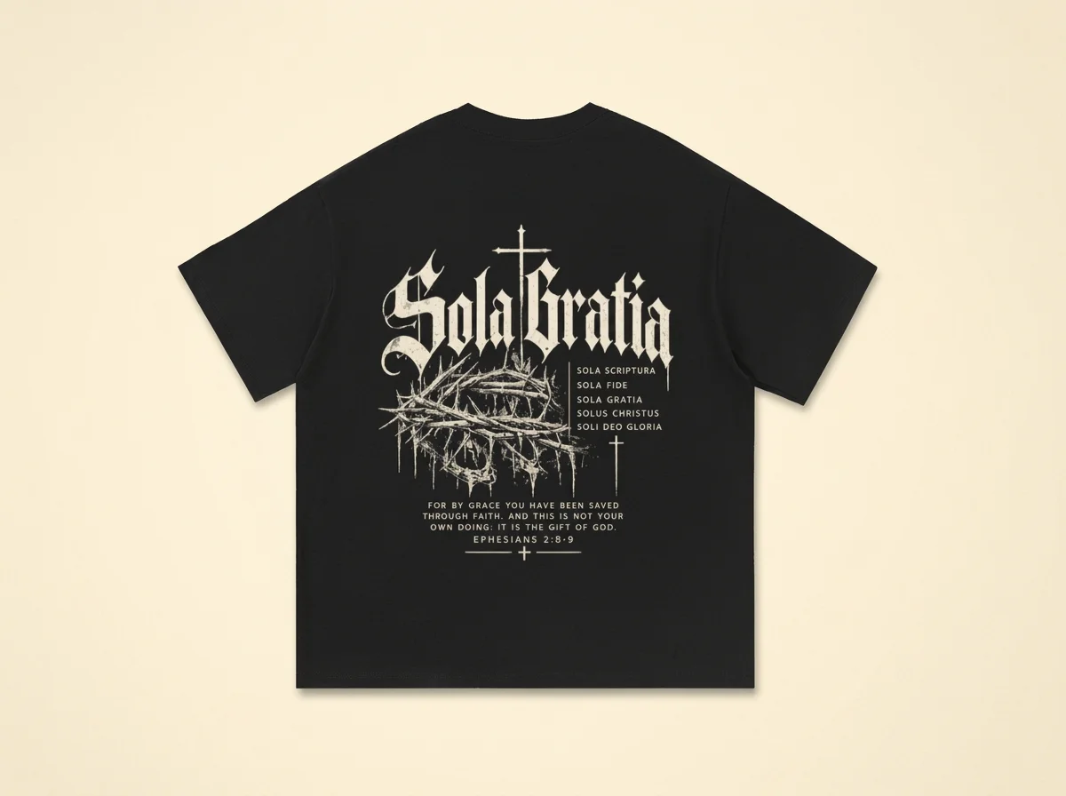 Gratifide Black Tee
