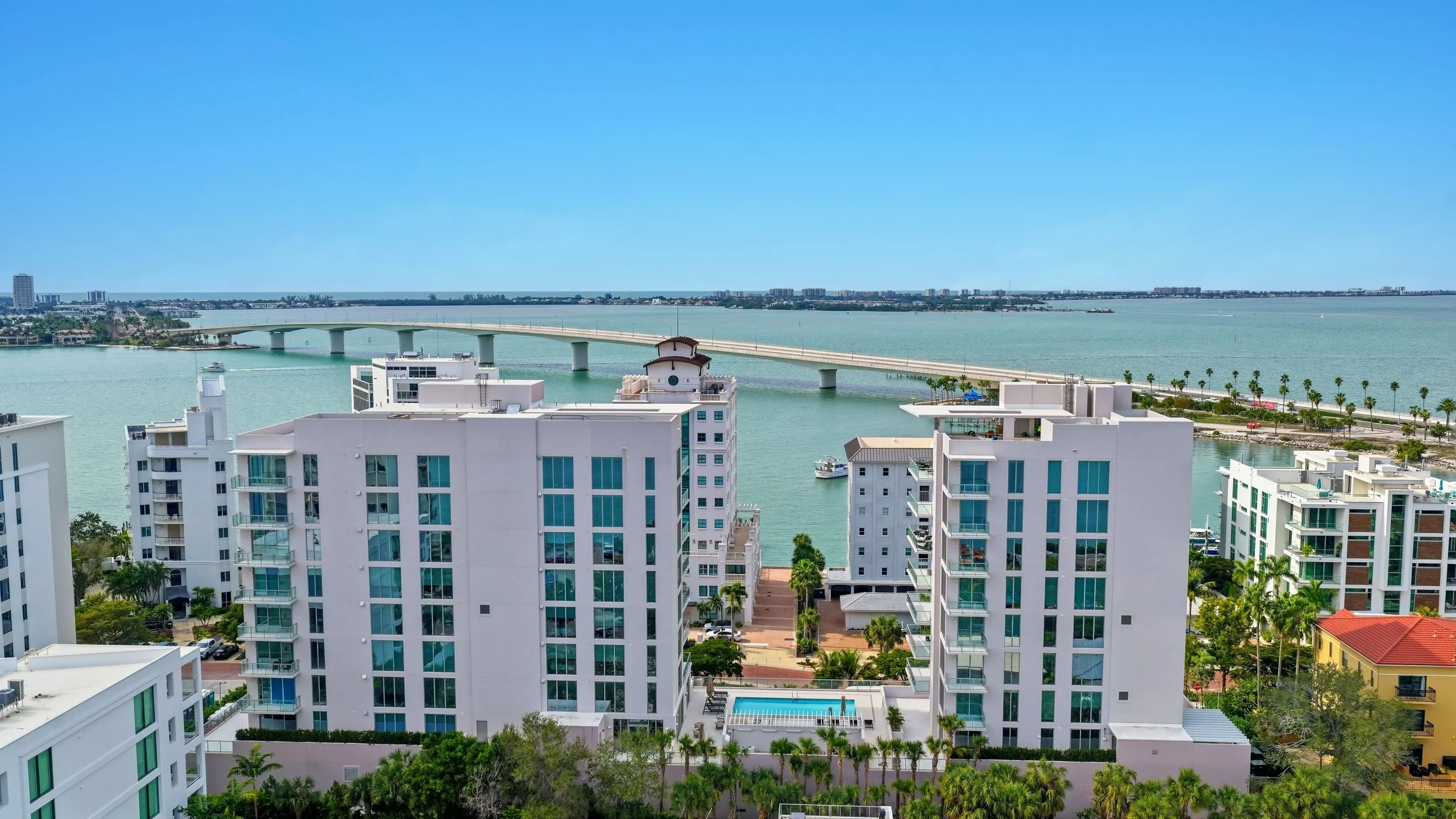 Golden Gate Point condos, Sarasota waterfront neighborhood, luxury waterfront living Sarasota