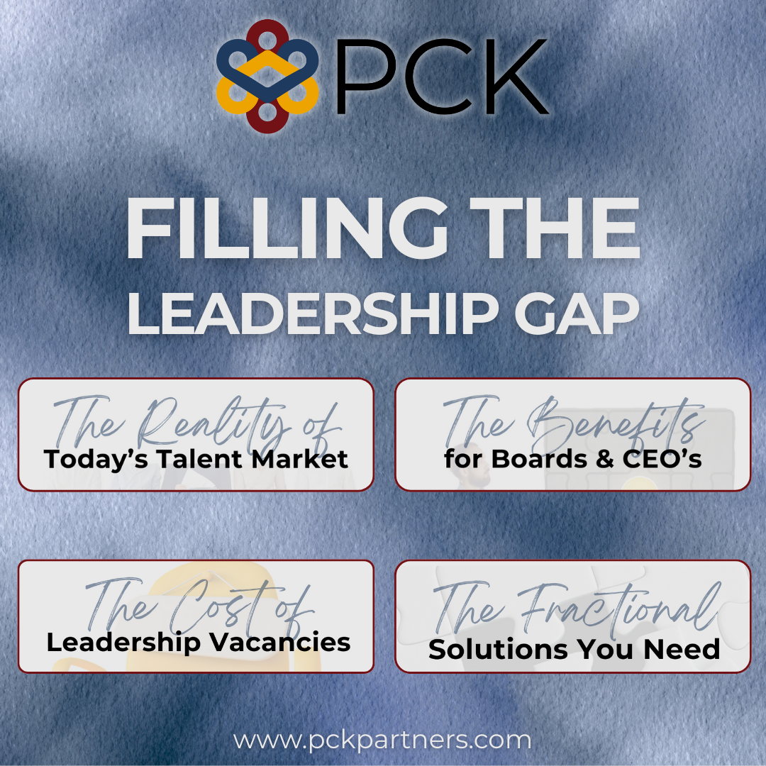 Filling the Leadership Gap: Why Fractional Directors Are the Smart Move