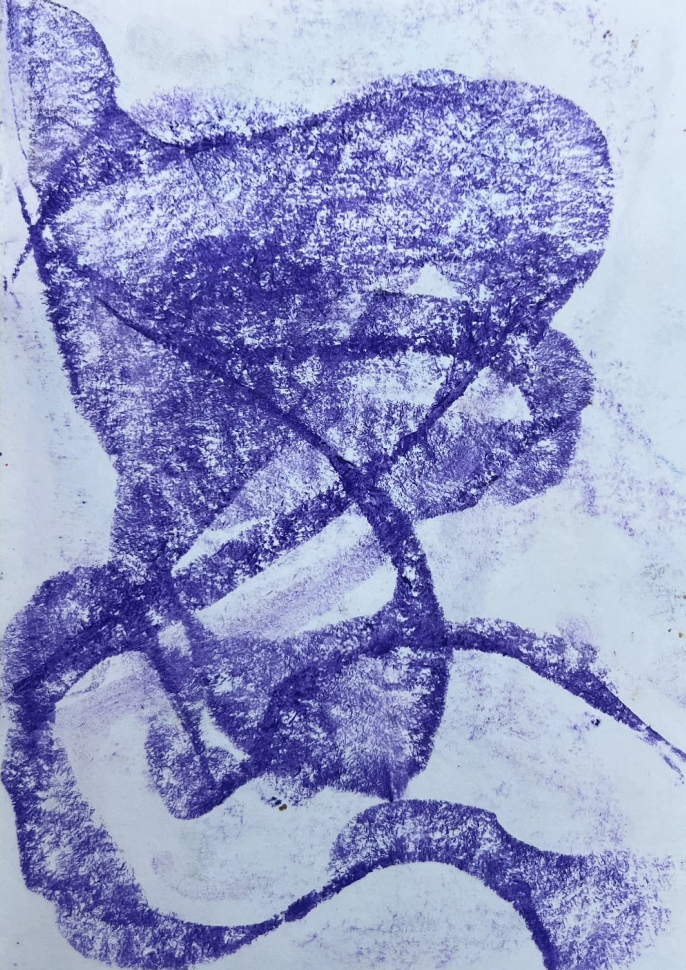 'Untitled XVII' - sketchbook series, charcoal on paper, 12 x 17 cm, 2025
