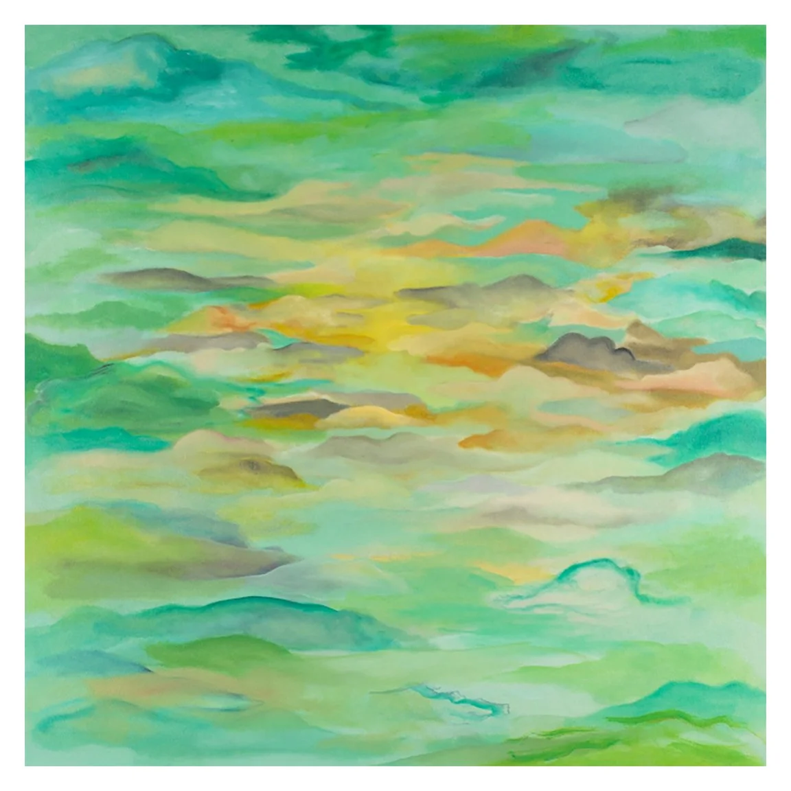 'Sunset Somewhere'
oil on canvas,
80 x 80 cm
2025