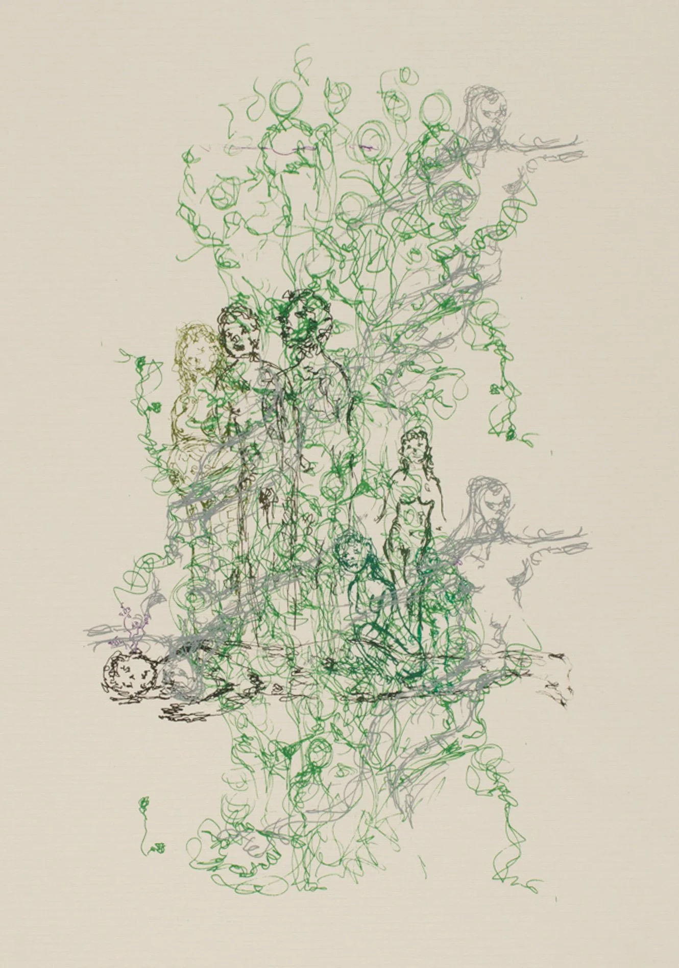 'Untitled'
Screen print on paper,
44.5 x 32.5 cm,
2025