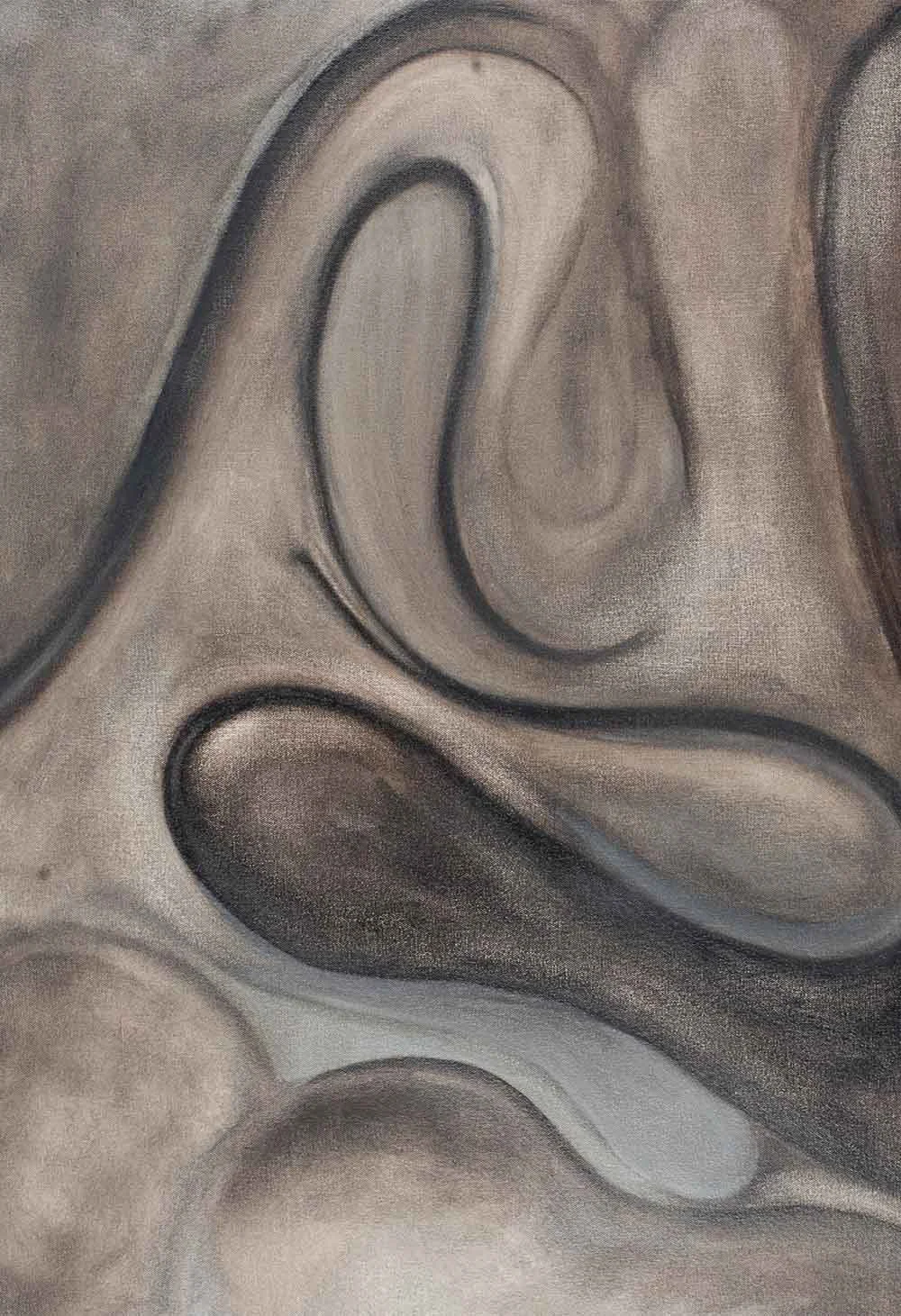 'Partners' 2/2 oil on canvas, 50 x 60 cm, 2025