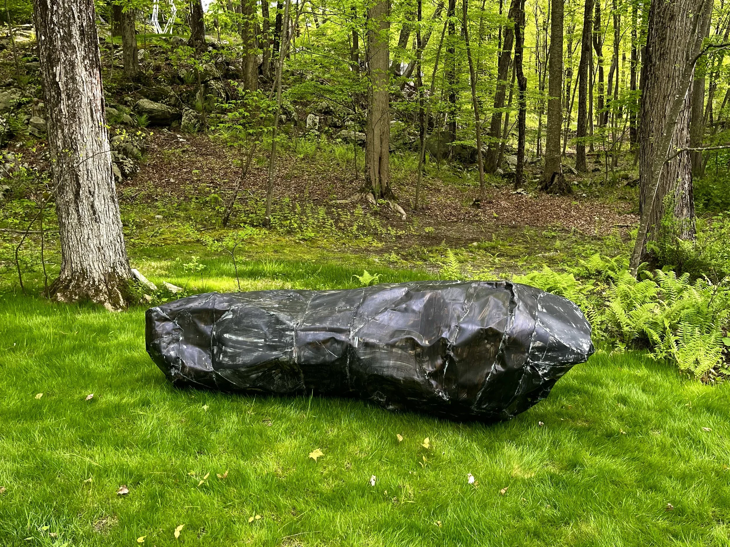 Grace Knowlton, Untitled, metal, 38" x 32" x 9', Collection: Rockland Center for the Arts
