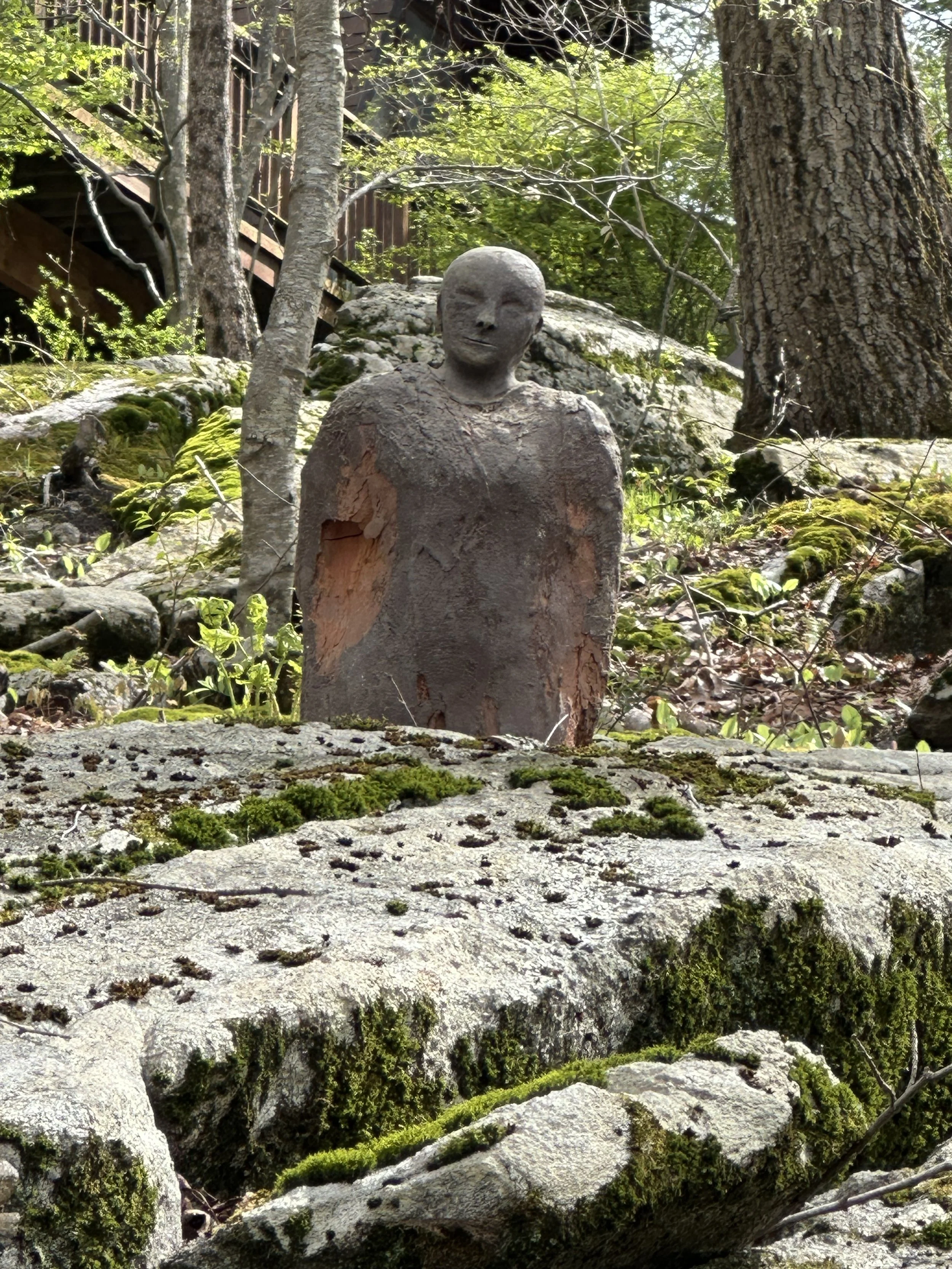Ada Pilar Cruz, Watcher
Stoneware wood-fired, 28" x 10" x 6"