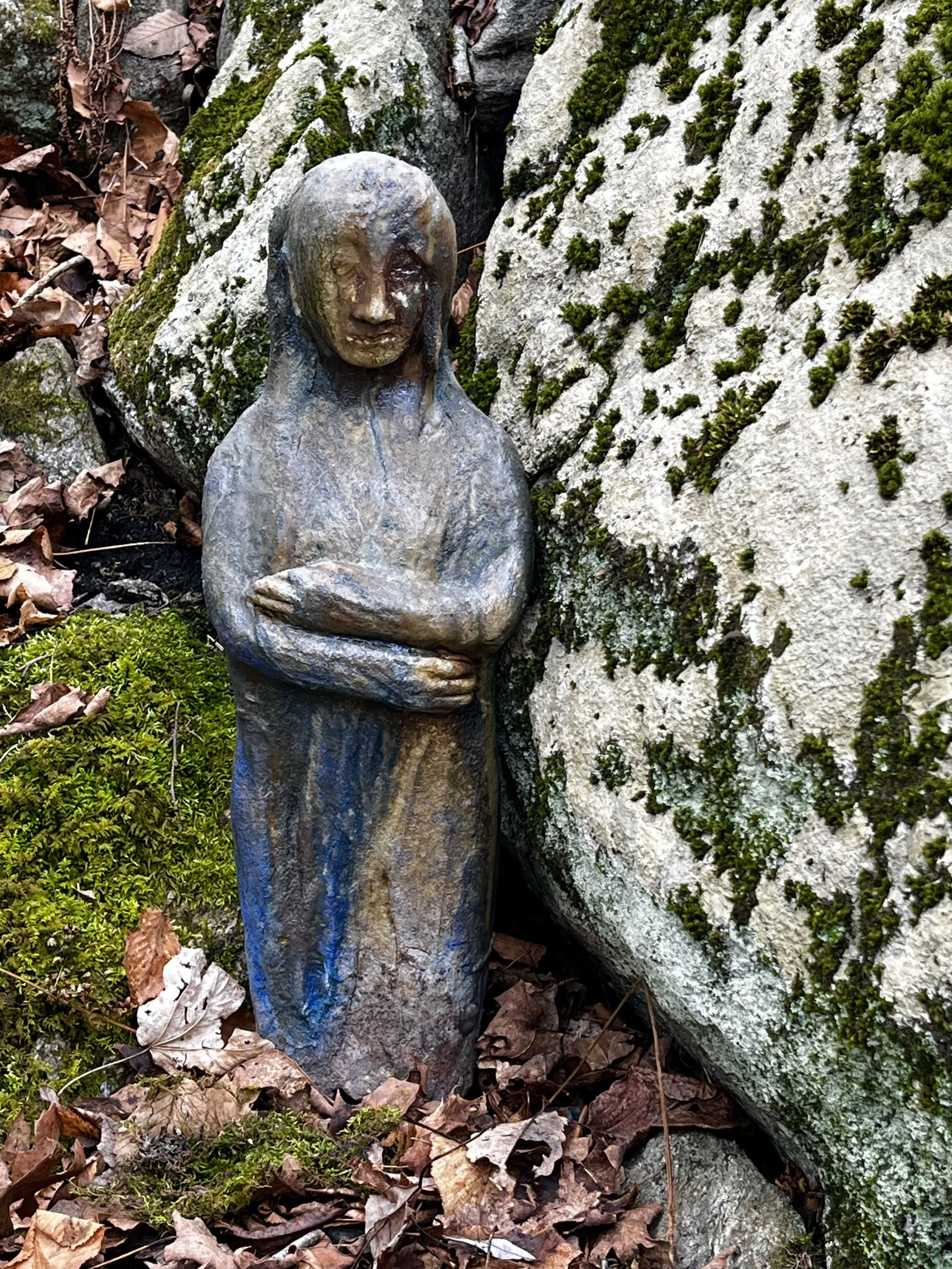 Ada Pilar Cruz, Refugee
Wood-fired clay figures, 24" x 8" x 6"