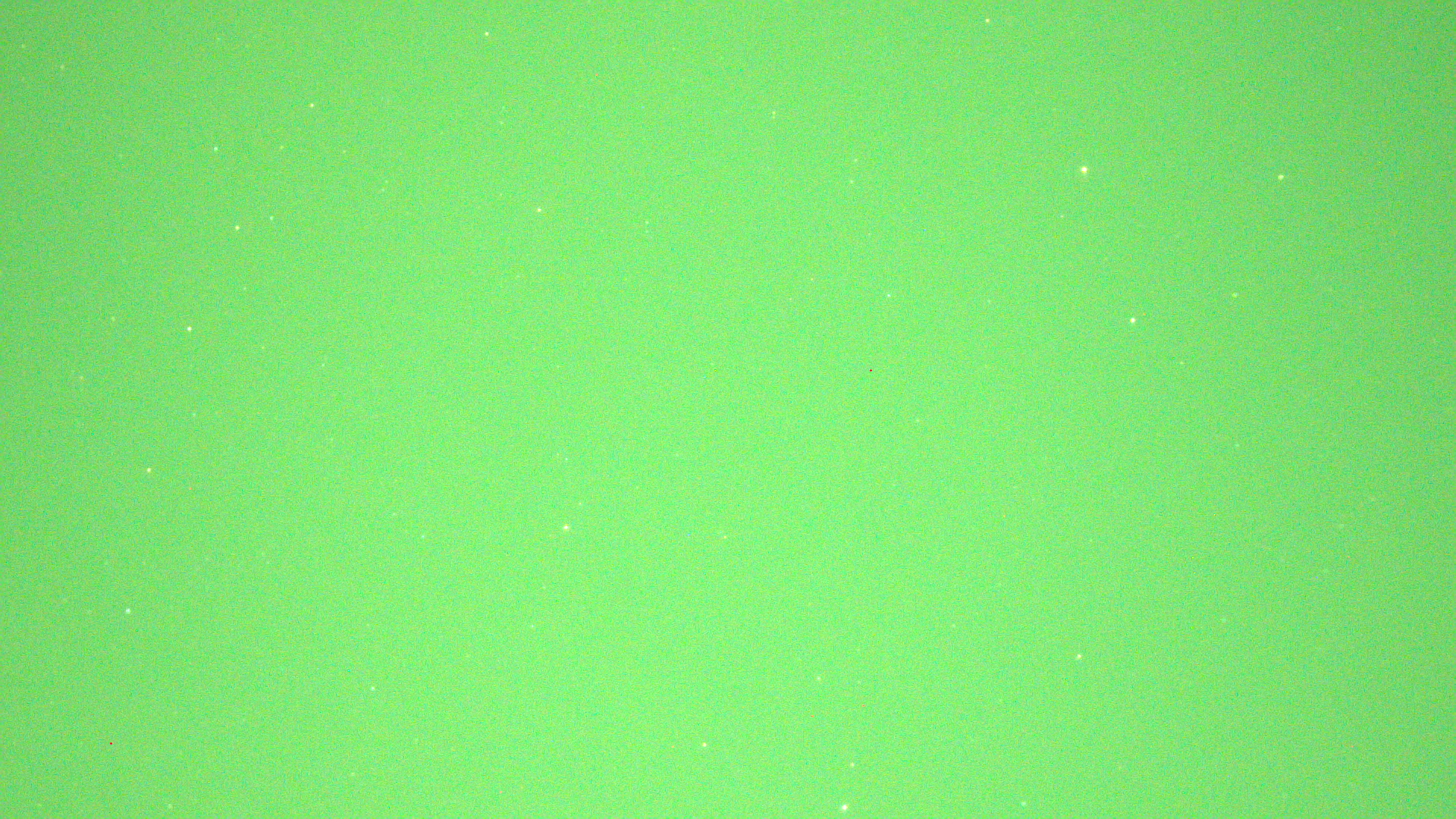 First Raw Image