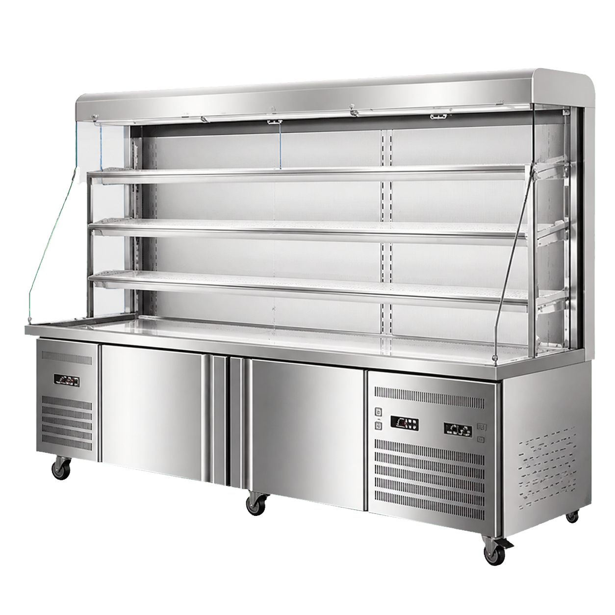 06 — Refrigerated Display Counters — Chilled display and preparation counters for foodservice operations.