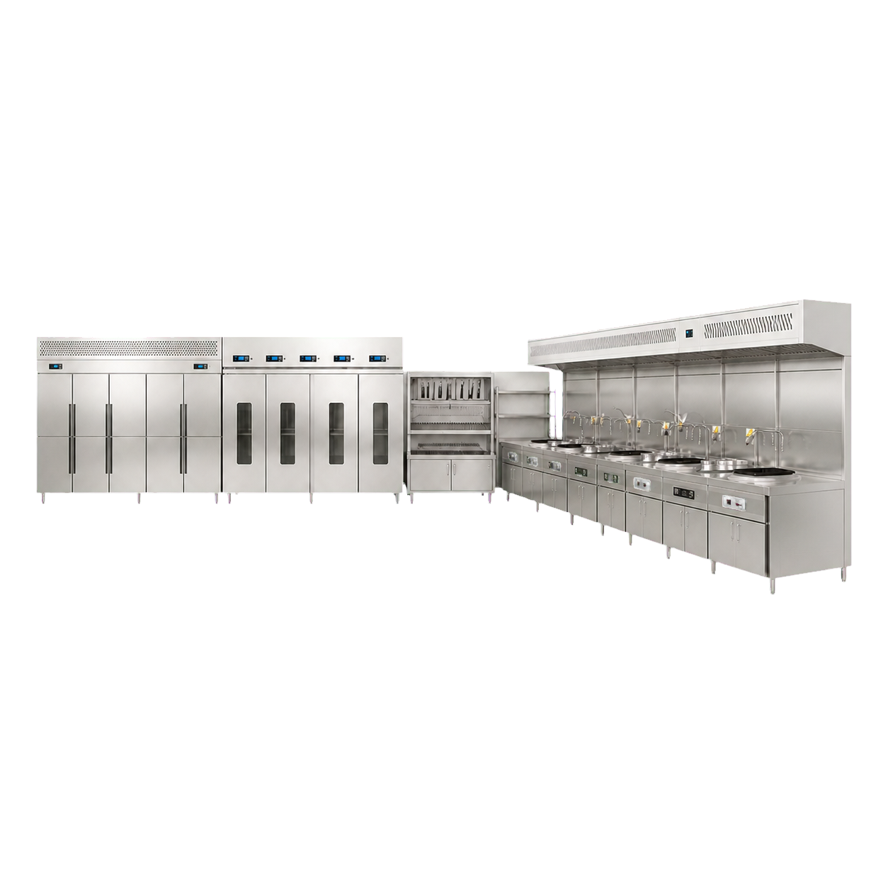 10 — Custom Kitchen Equipment — Made-to-order commercial kitchen solutions arranged to your layout and specifications.