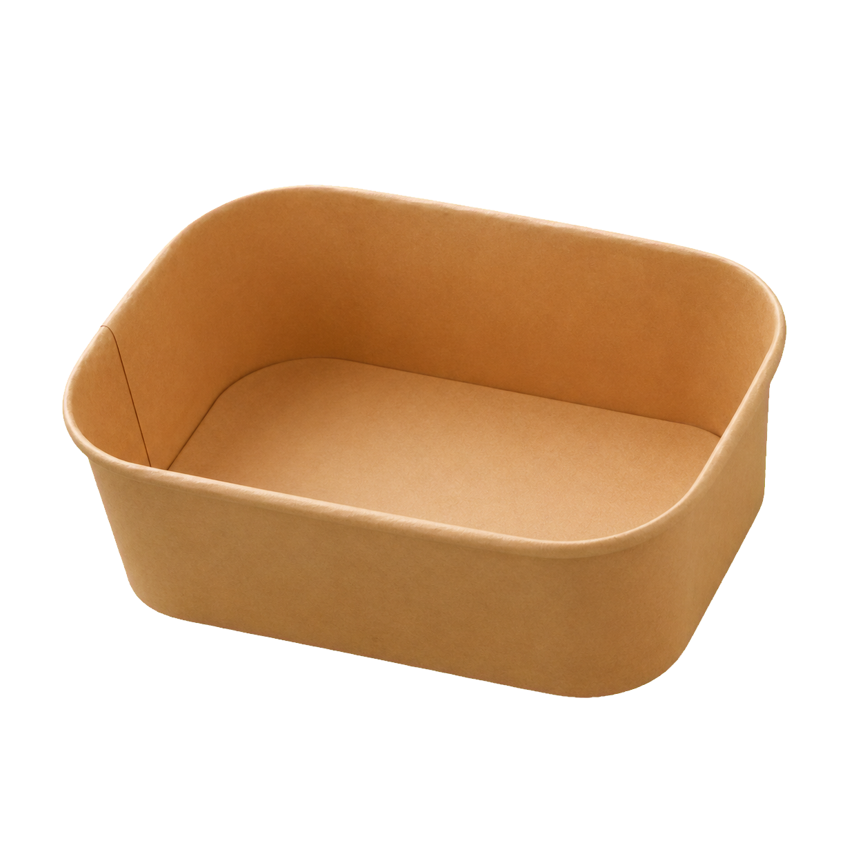 04 — Kraft Paper Food Bowls — Natural kraft containers for salads, rice dishes, snacks and takeaway meals.