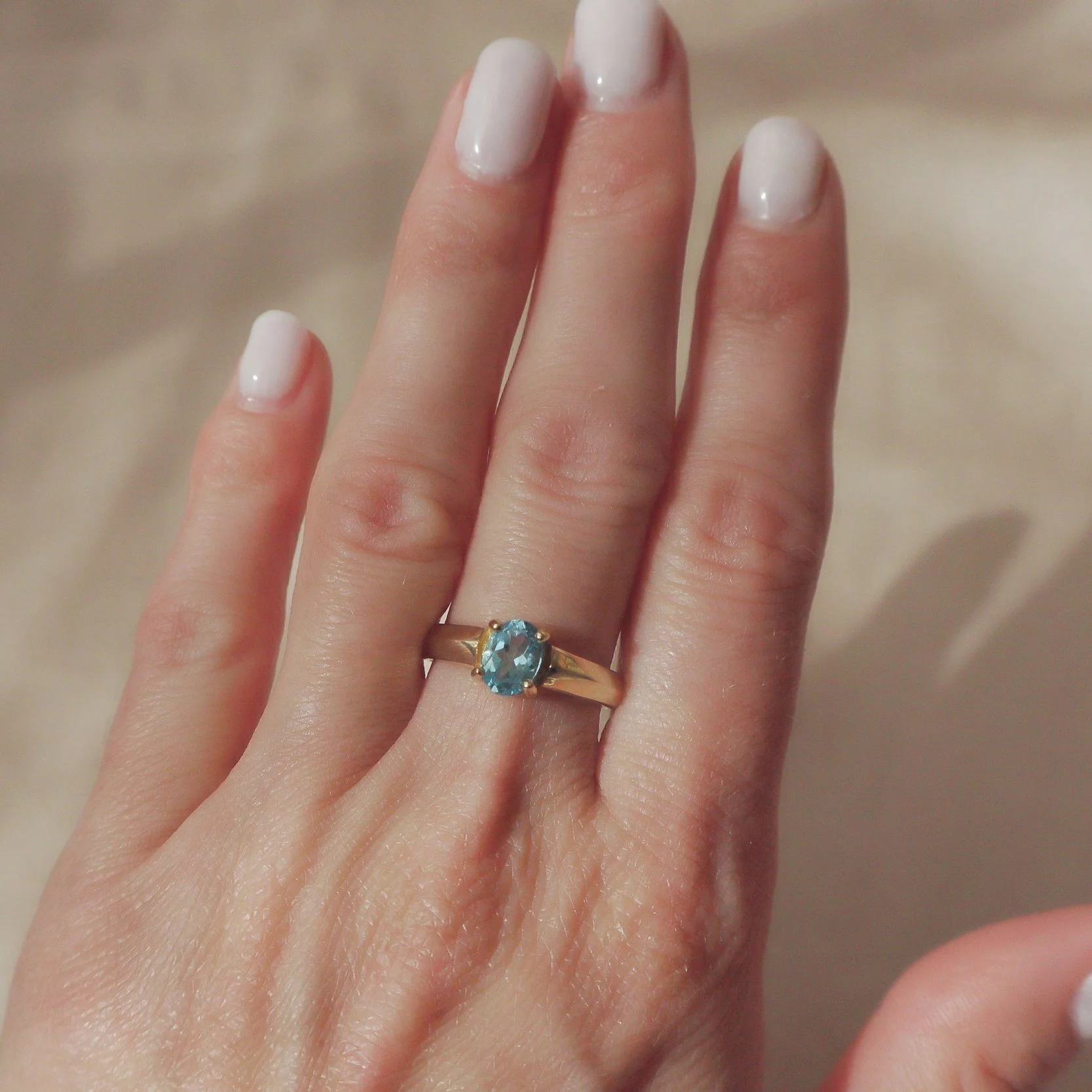 Aquamarine Ring