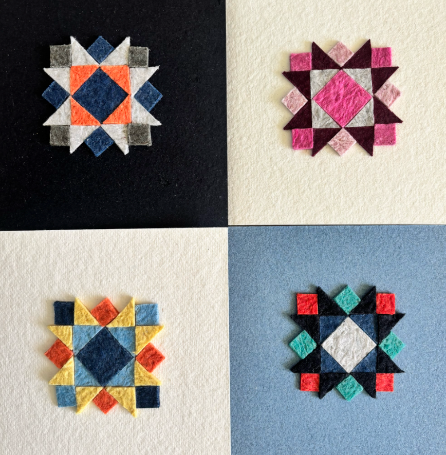 barn patch greetings cards