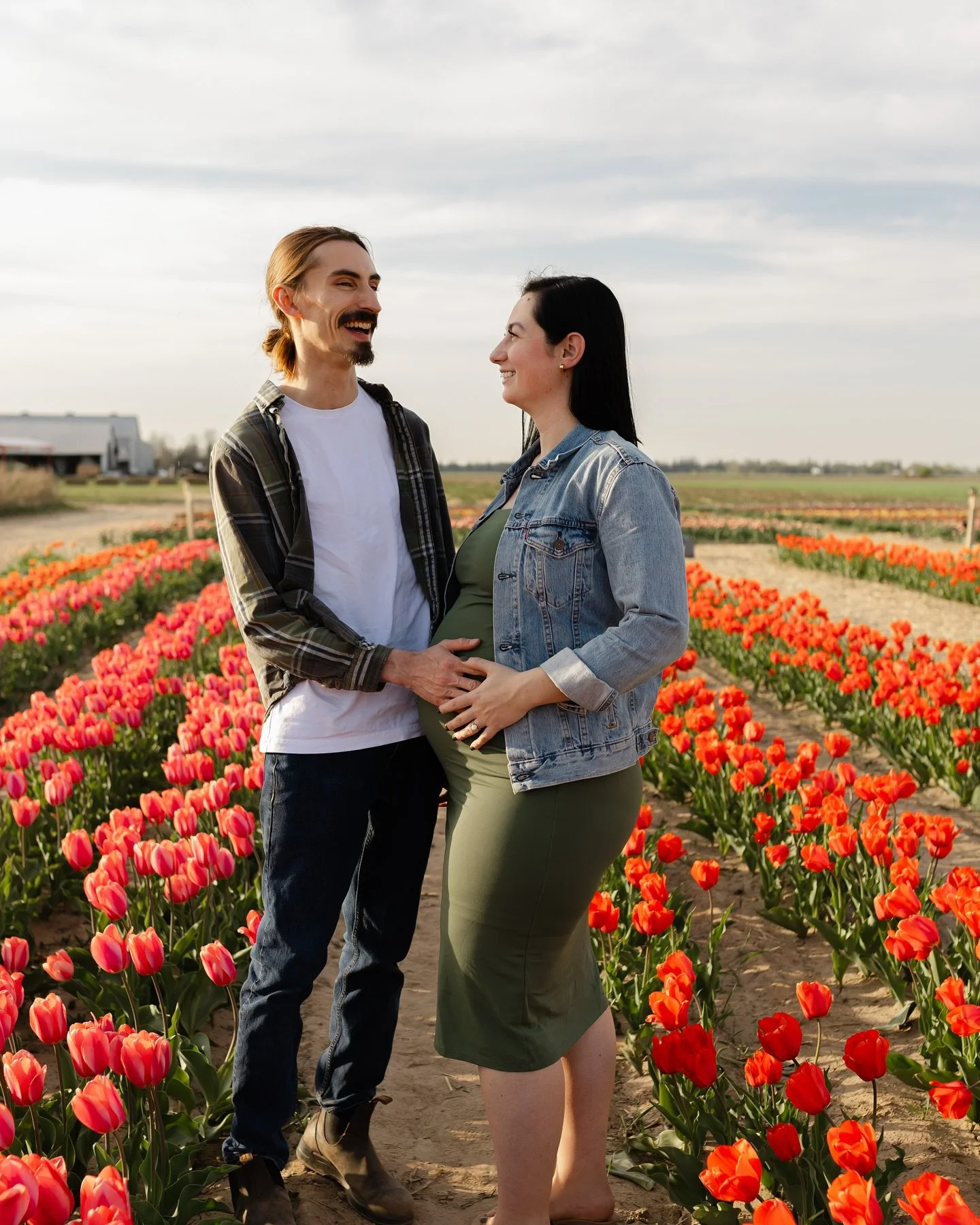 How lucky am I to photograph such special moments for people I love? 🥰

Beckie and Drew&rsquo;s tulip mini turned into the sweetest maternity session - full of laughter, golden light, and a whole lot of love for their little one on the way.

There&r