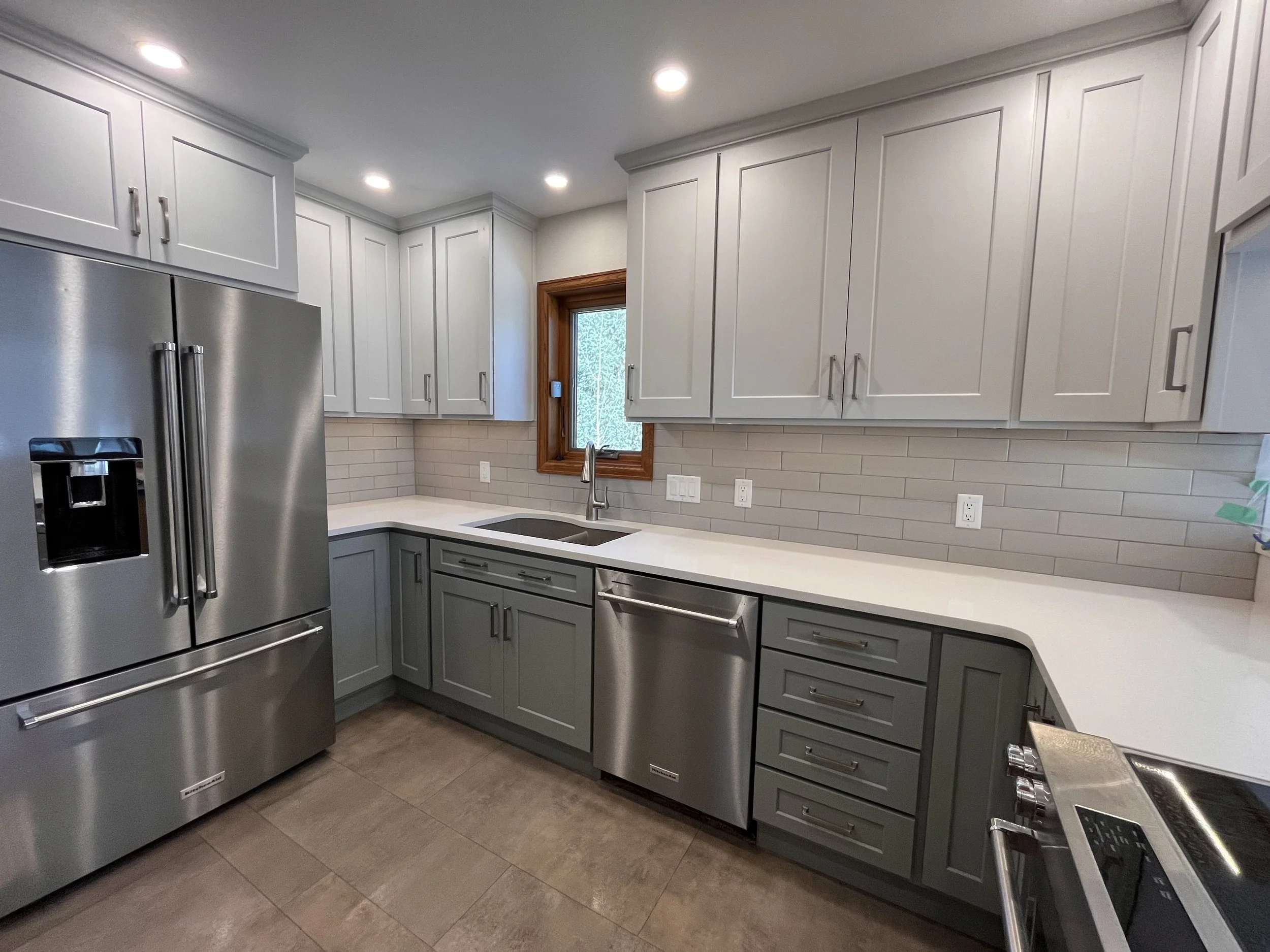 stainless steel kitchen remodel in Winter Park, CO