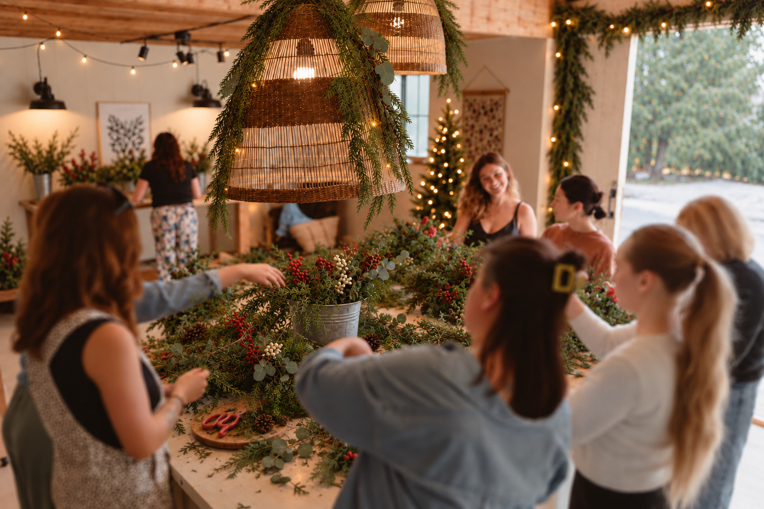 Thinking of Hosting a Wreath Workshop? Start Here